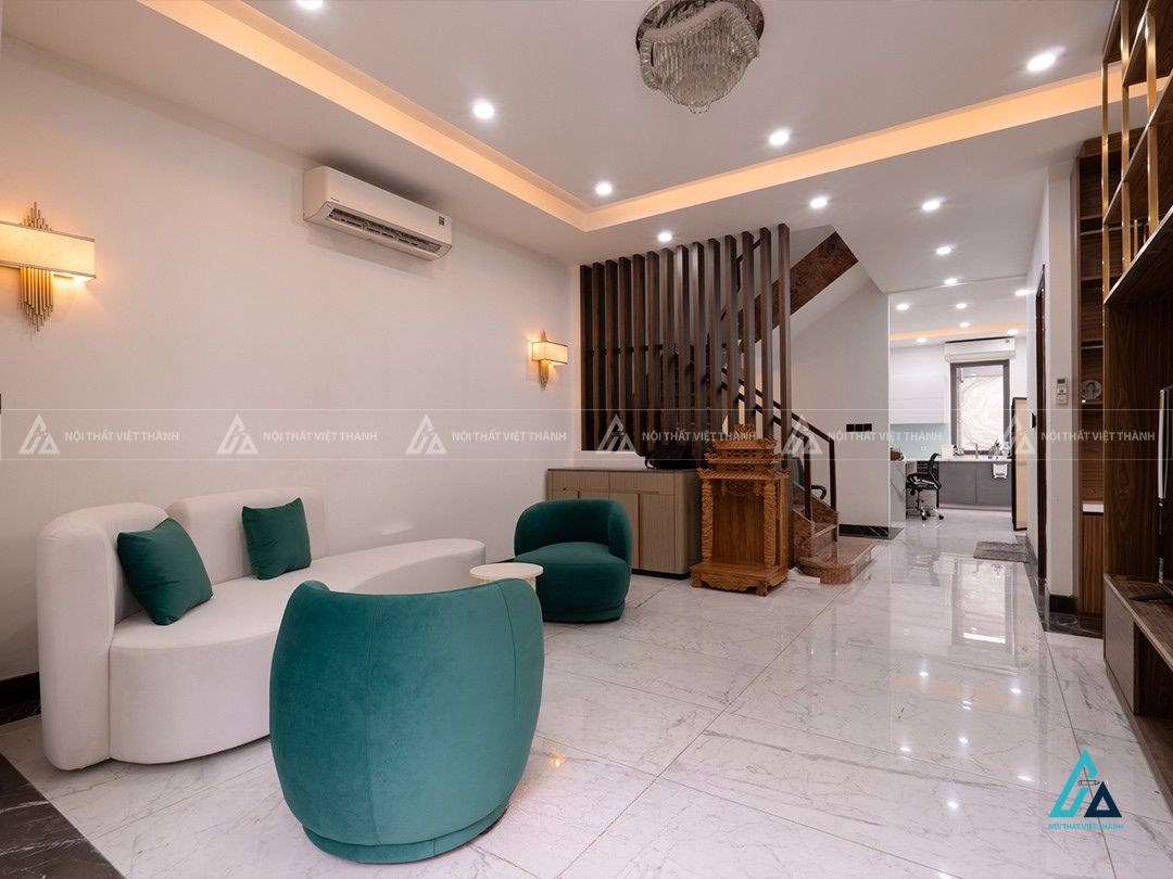Thi công nội thất văn phòng chú Phát Cát Lái Hồ Chí Minh