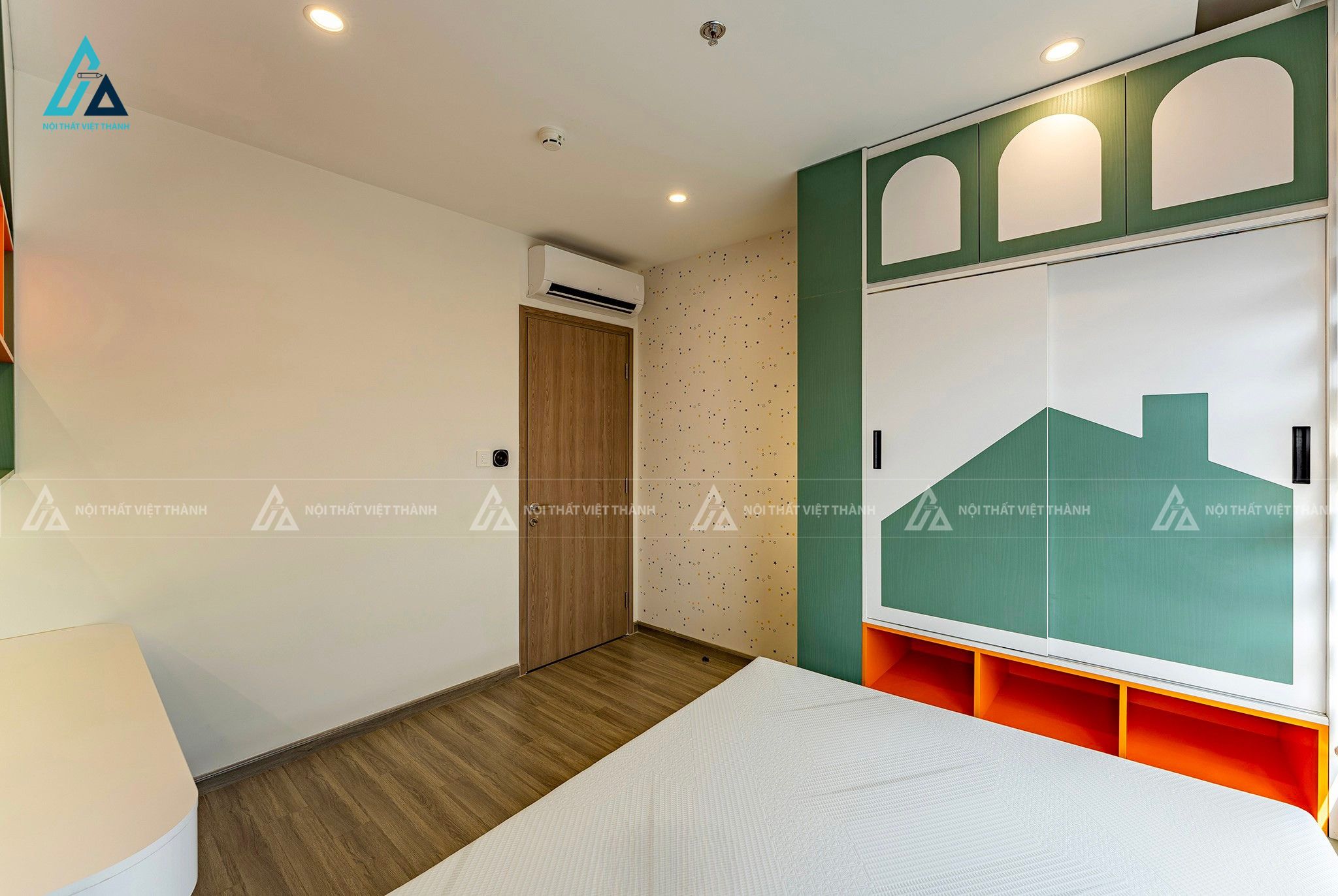 Thiết kế nội thất phòng trẻ em chị Thúy Bình Khánh Hồ Chí Minh 4