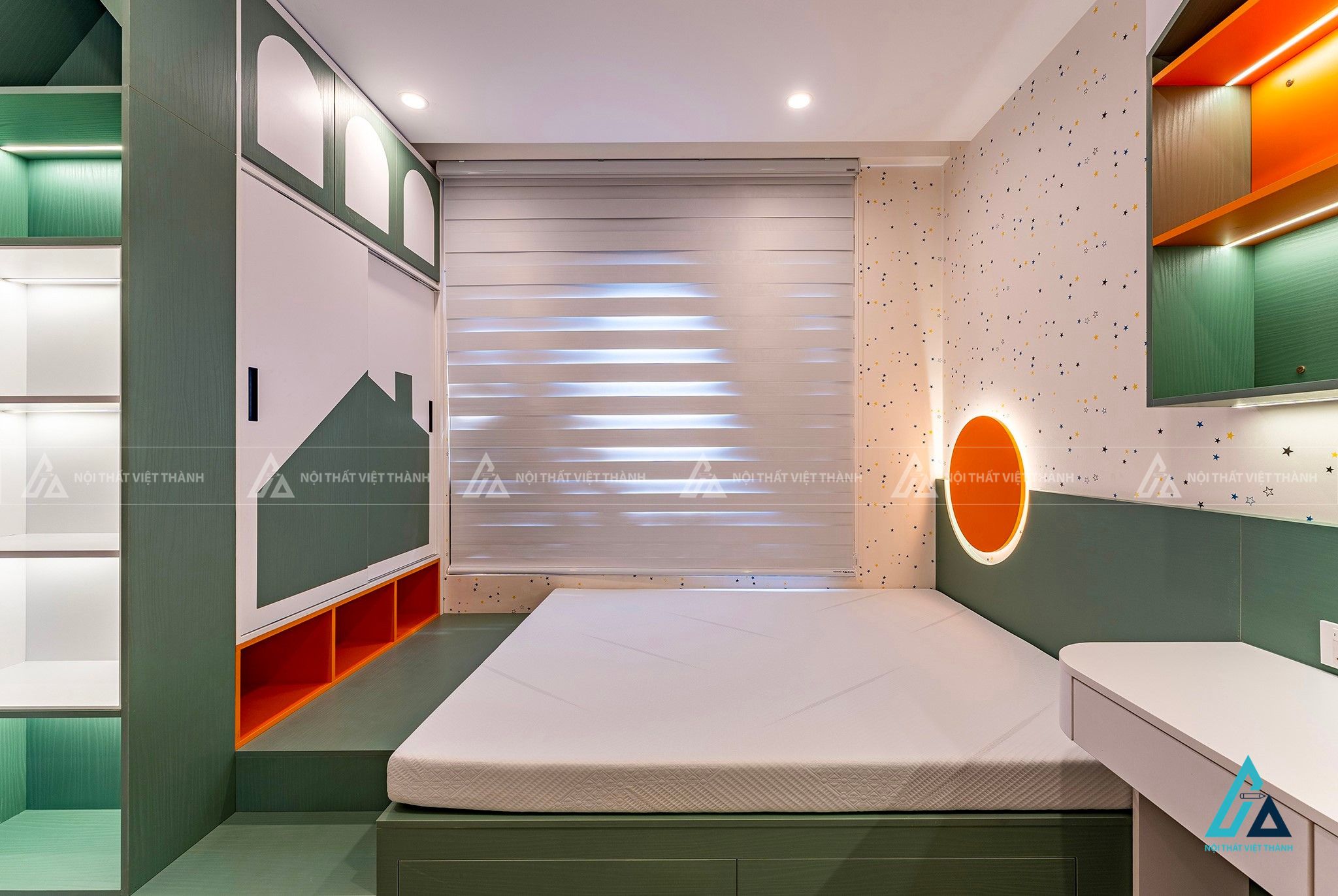 Thiết kế nội thất phòng trẻ em chị Thúy Bình Khánh Hồ Chí Minh 6