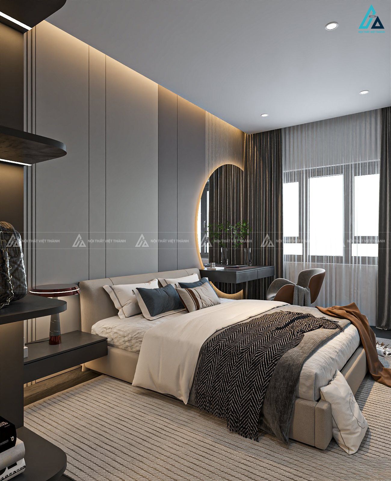 Thiết kế nội thất biệt thự anh Khương Thanh Sơn Đồng Nai 9