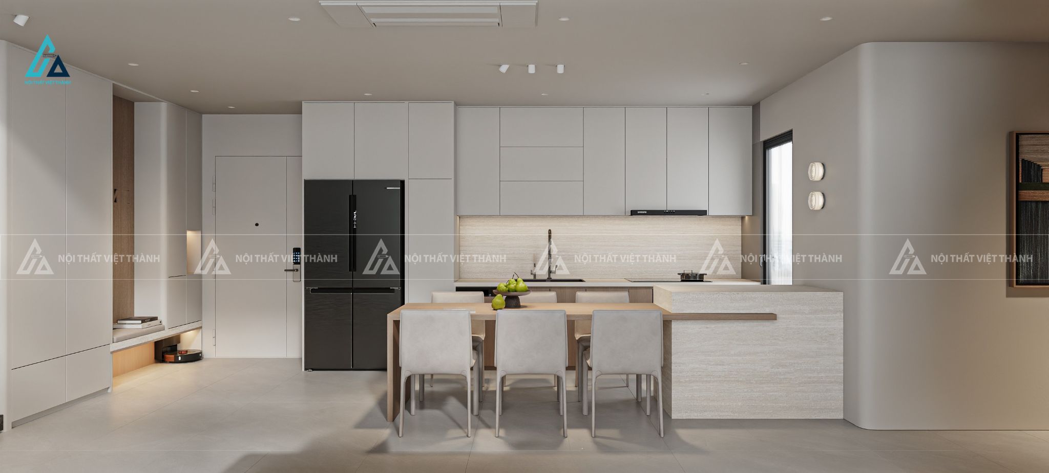 Thiết kế nội thất biệt thự chị Trúc Vũng Tàu Hồ Chí Minh 3