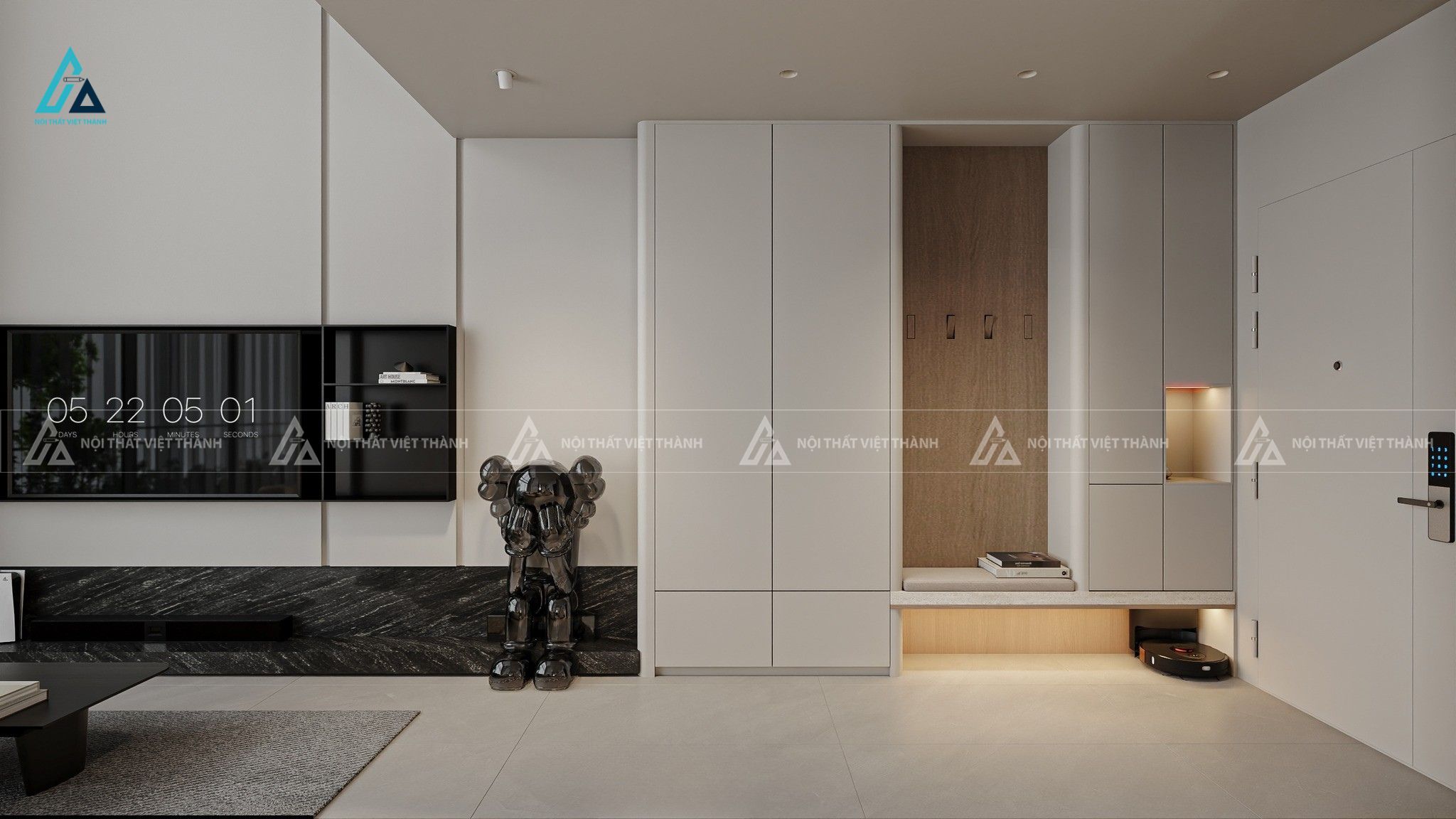 Thiết kế nội thất biệt thự chị Trúc Vũng Tàu Hồ Chí Minh 6
