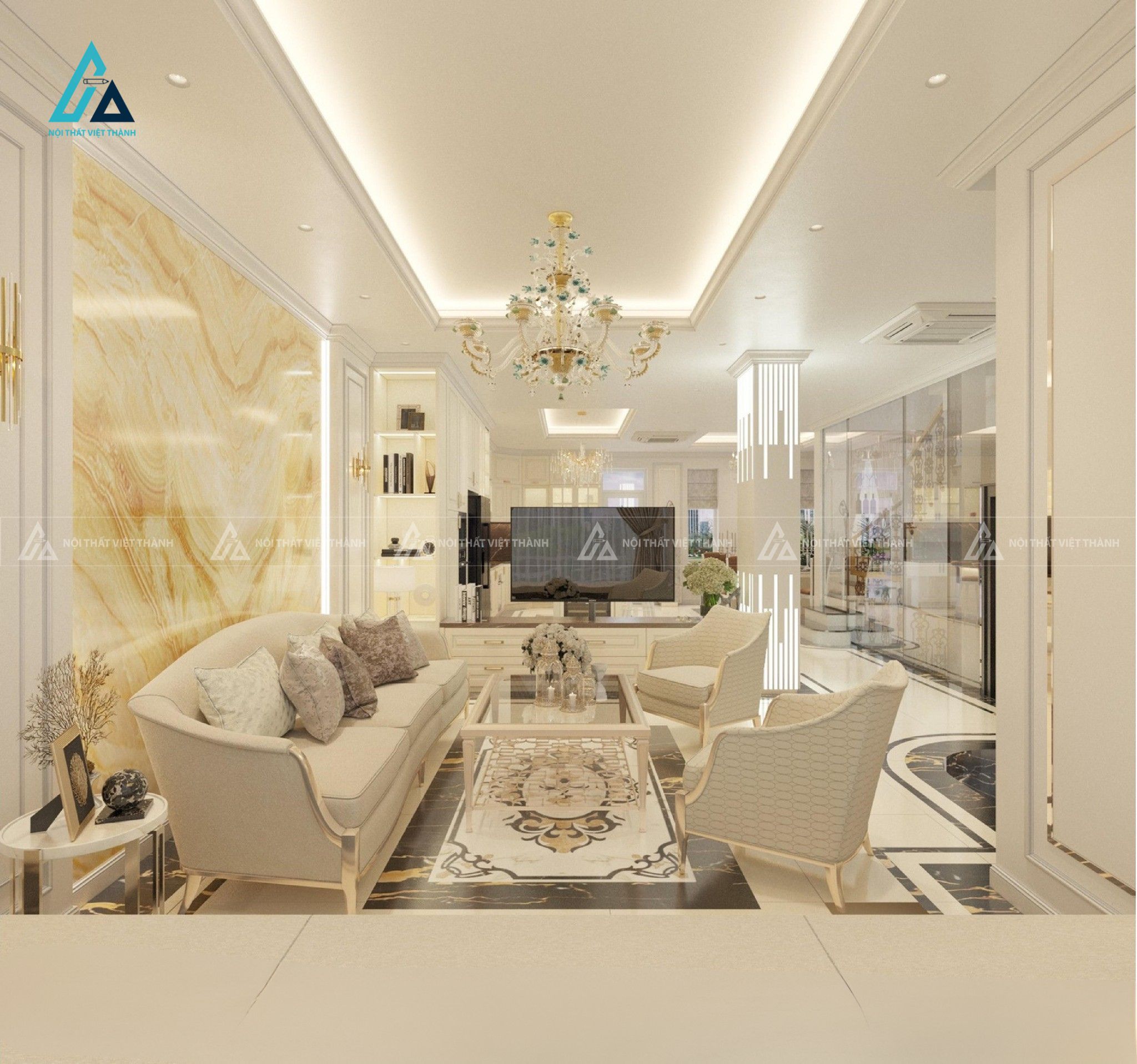 Thiết kế nội thất biệt thự chị Tuyết Thủ Đức Hồ Chí Minh