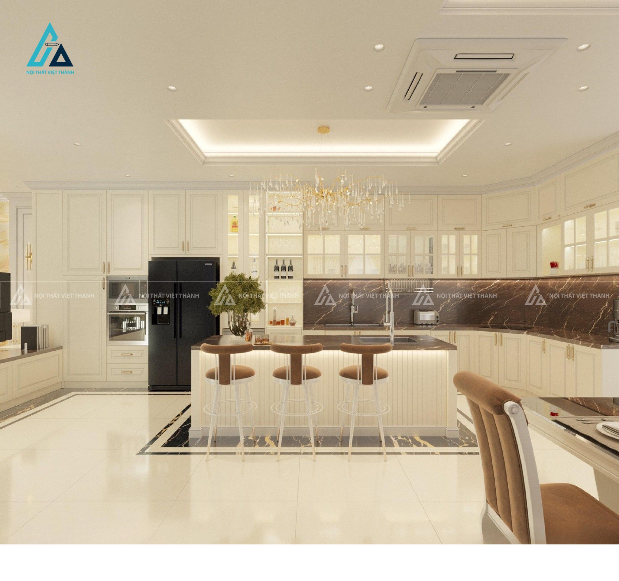 Thiết kế nội thất biệt thự chị Tuyết Thủ Đức Hồ Chí Minh 3