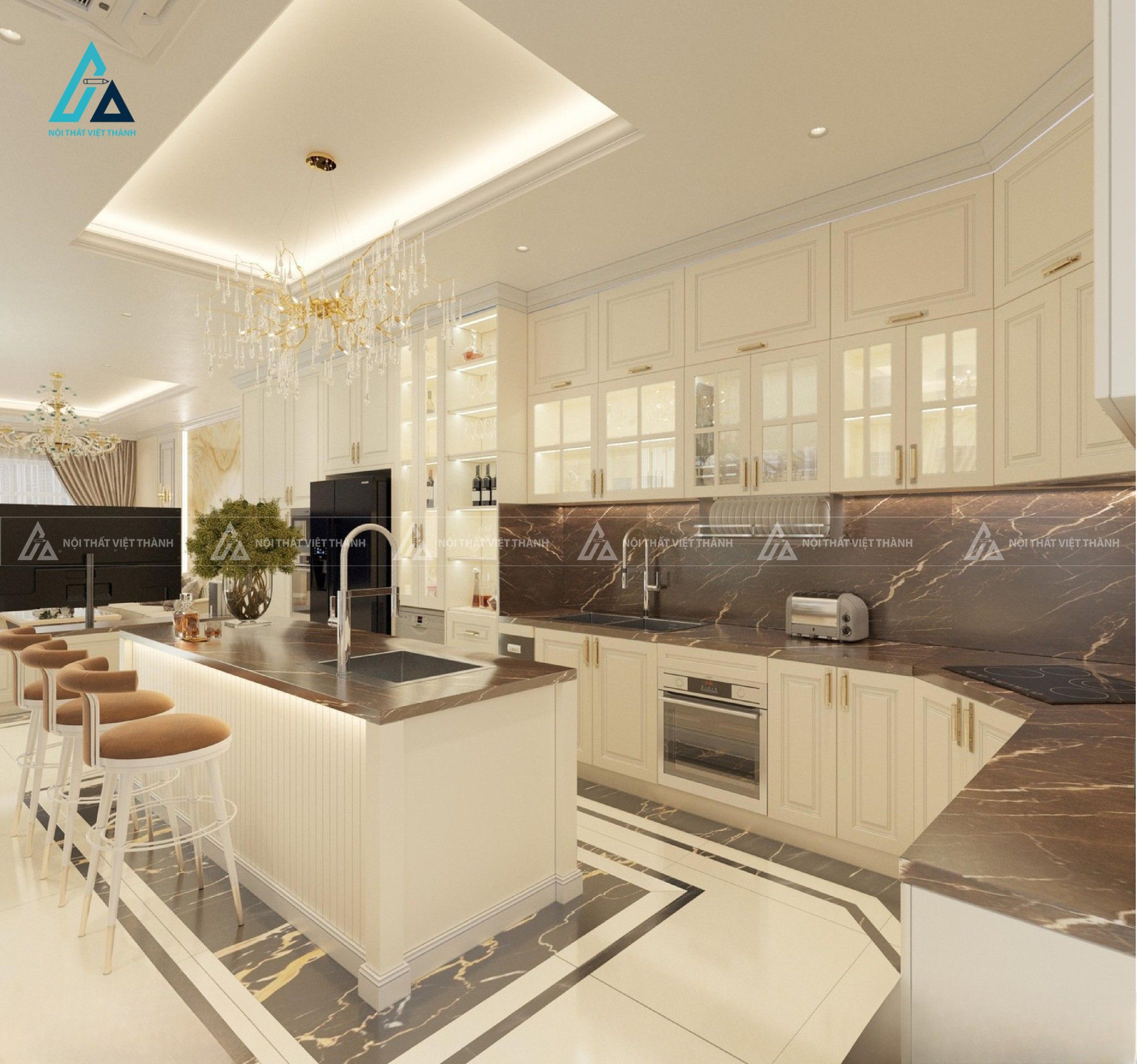 Thiết kế nội thất biệt thự chị Tuyết Thủ Đức Hồ Chí Minh 4