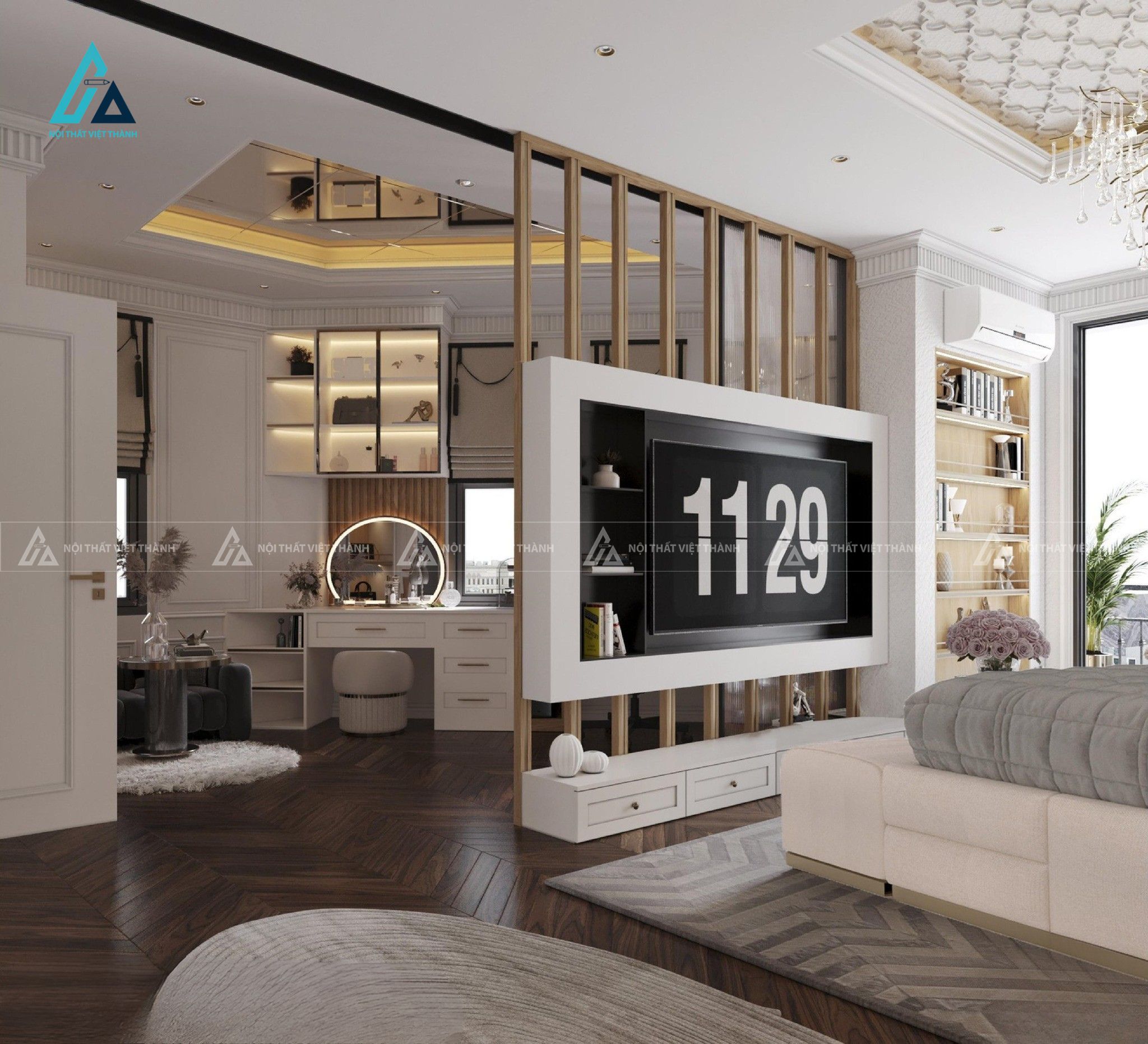 Thiết kế nội thất biệt thự chị Tuyết Thủ Đức Hồ Chí Minh 7
