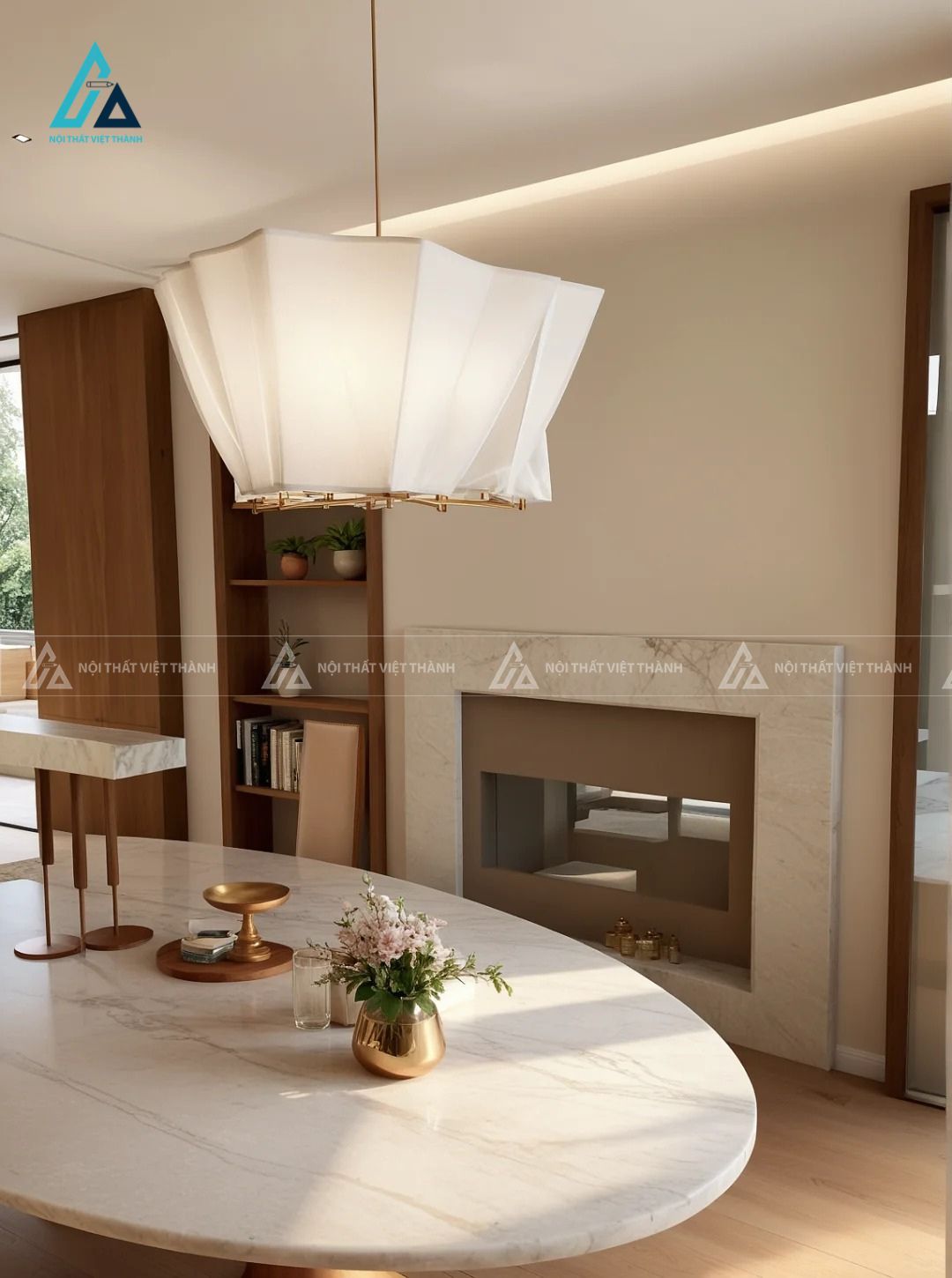 Thiết kế nội thất biệt thự chú Minh Mỹ Tho Đồng Tháp 7