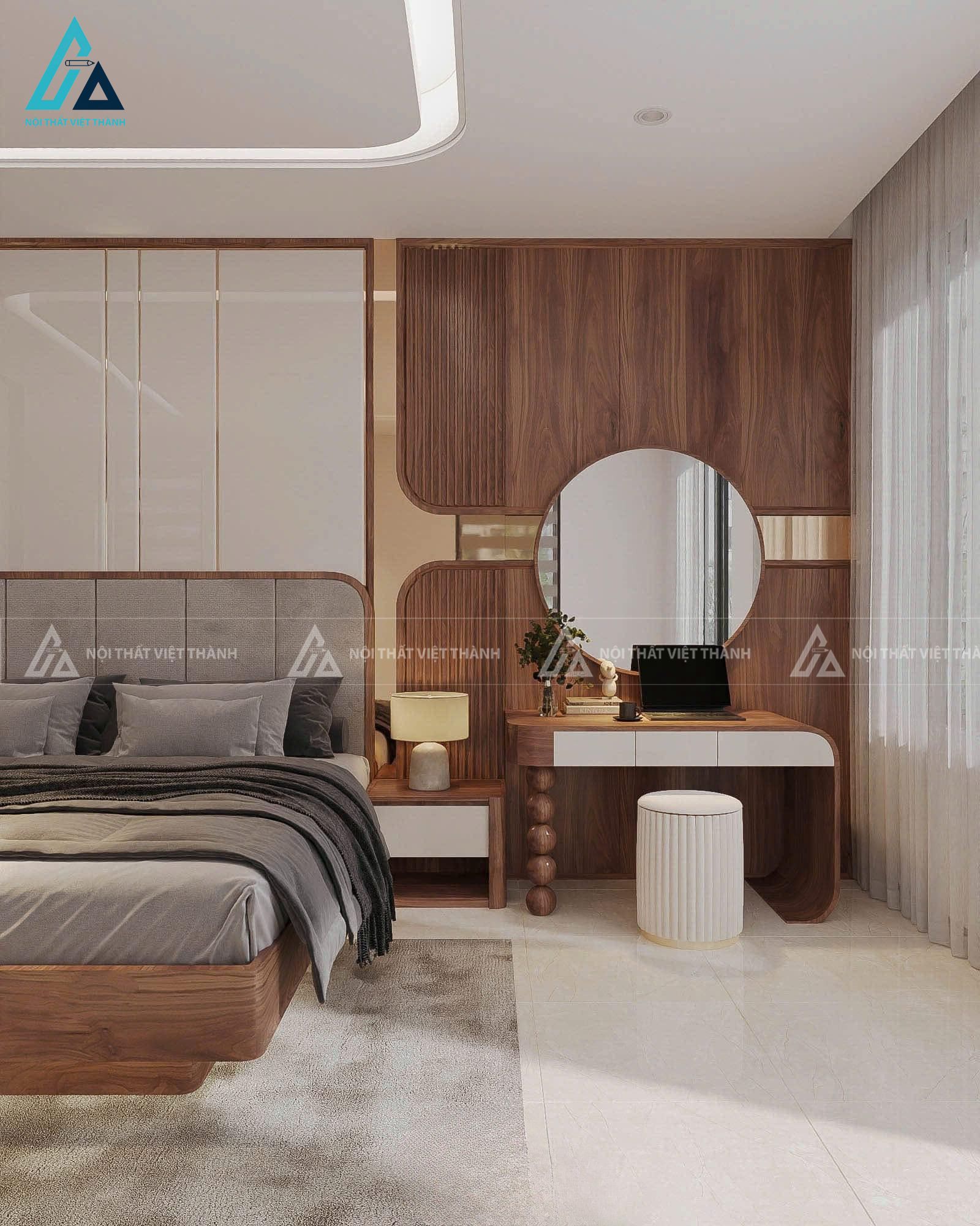 Thiết kế nội thất biệt thự chú Tuân Tiểu Cần Vĩnh Long 10