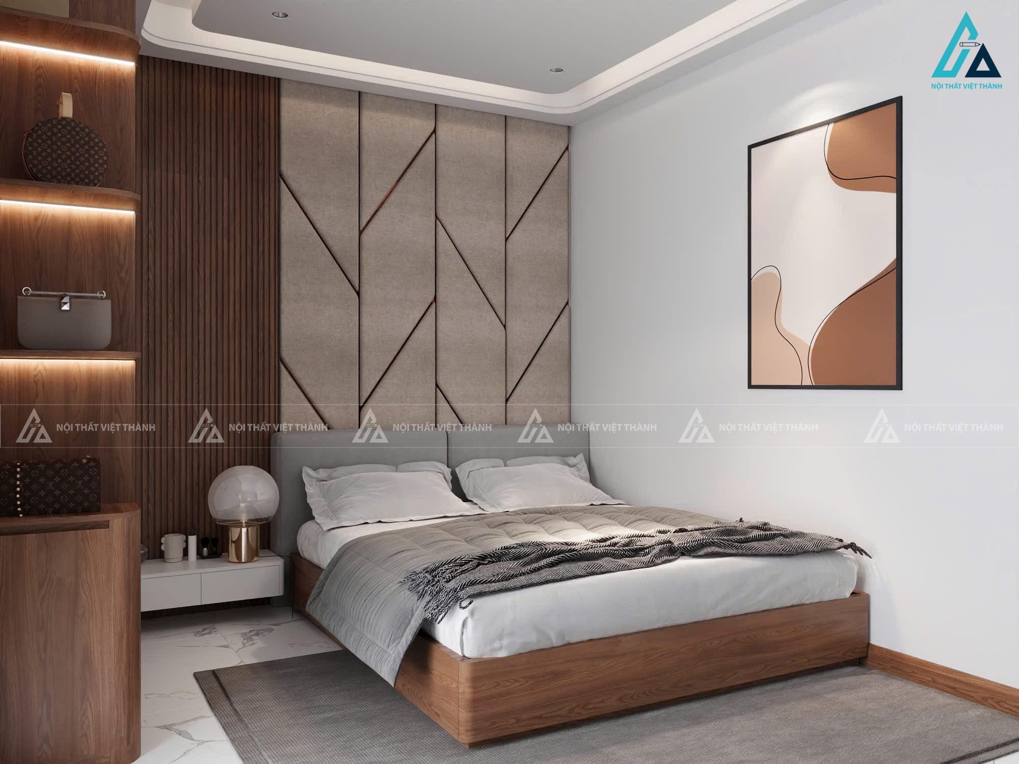 Thiết kế nội thất biệt thự chú Tuân Tiểu Cần Vĩnh Long 9