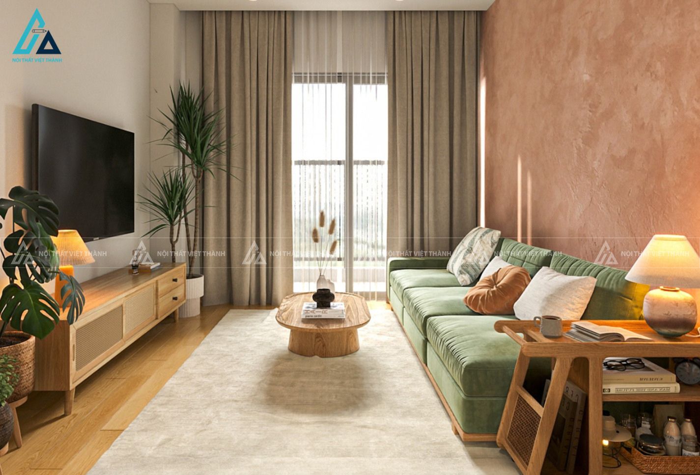 Thiết kế nội thất căn hộ chung cư anh Huy Thủ Đức Hồ Chí Minh 1