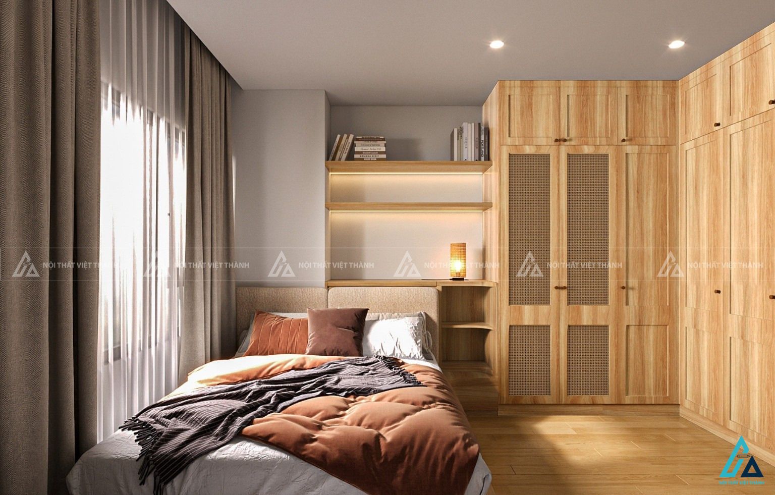 Thiết kế nội thất căn hộ chung cư anh Huy Thủ Đức Hồ Chí Minh 13