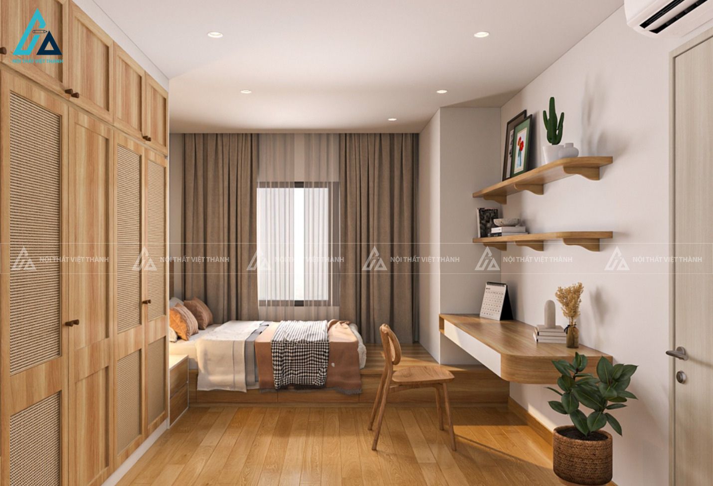 Thiết kế nội thất căn hộ chung cư anh Huy Thủ Đức Hồ Chí Minh 10