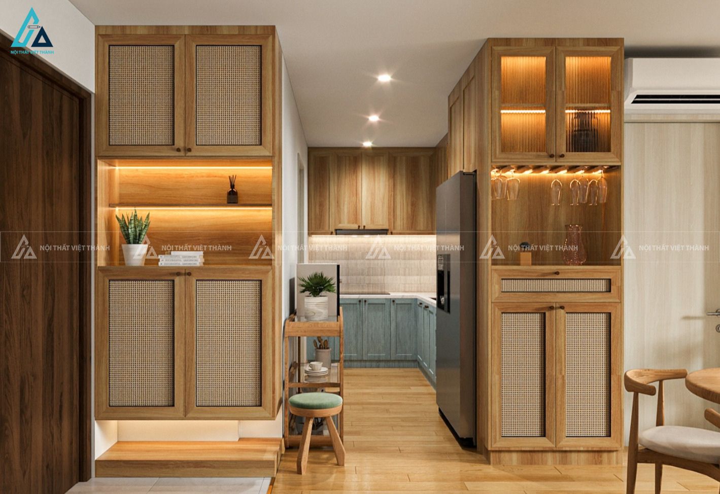 Thiết kế nội thất căn hộ chung cư anh Huy Thủ Đức Hồ Chí Minh 7