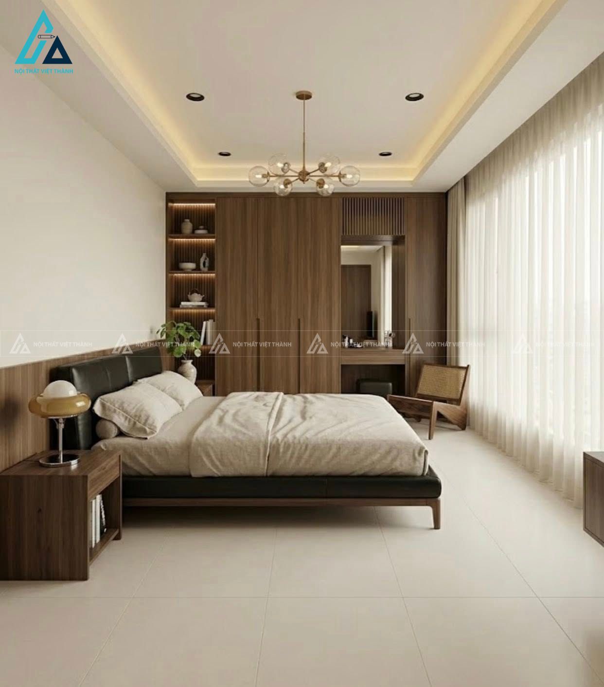 Thiết kế nội thất căn hộ chung cư anh Long Nhà Bè Hồ Chí Minh 4