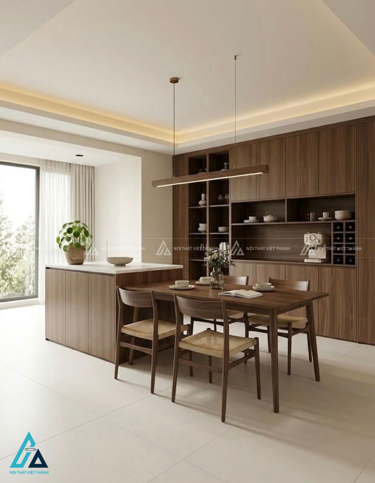 Thiết kế nội thất căn hộ chung cư anh Long Nhà Bè Hồ Chí Minh 3