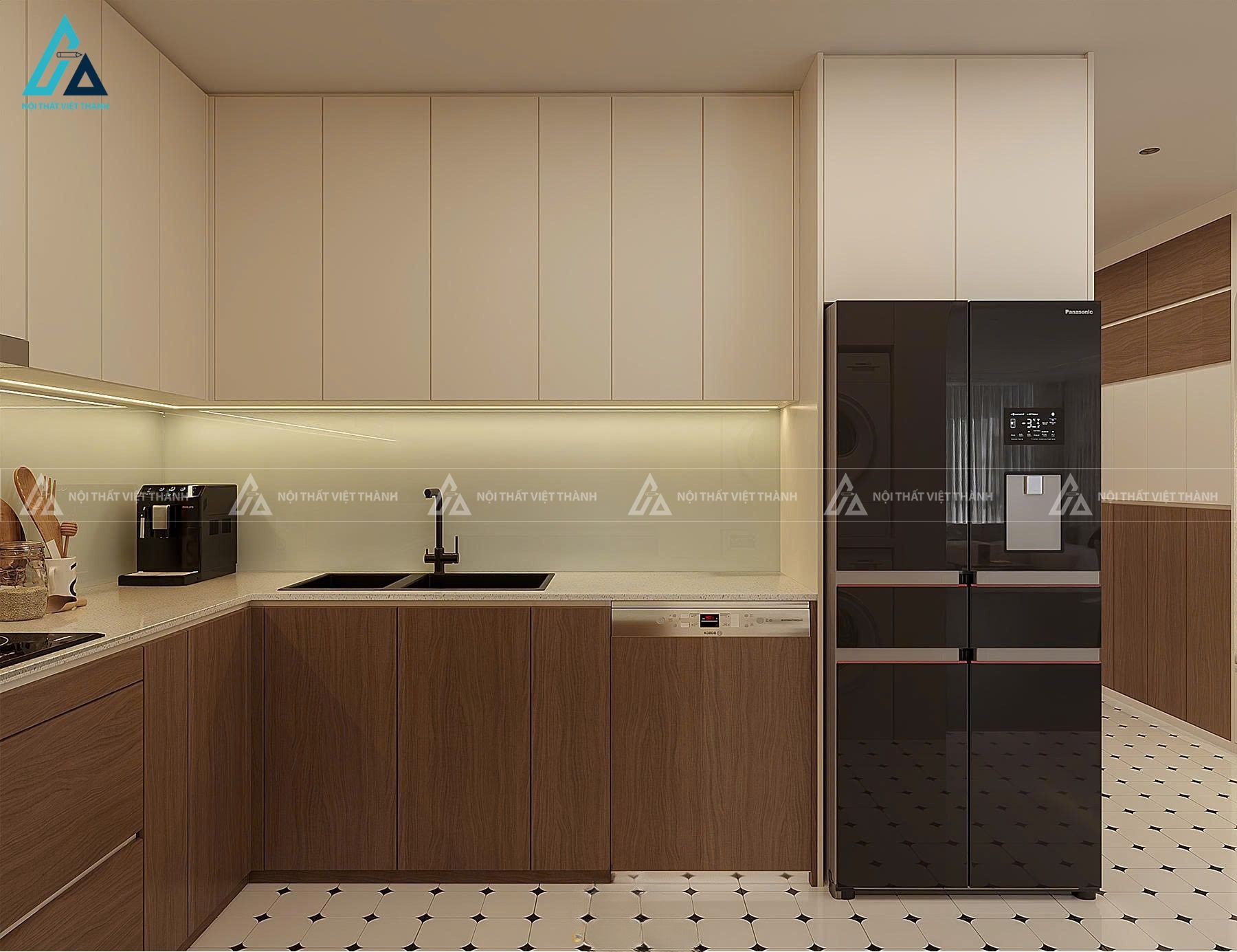 Thiết kế nội thất căn hộ chung cư anh Phong Rạch Giá Kiên Giang 9