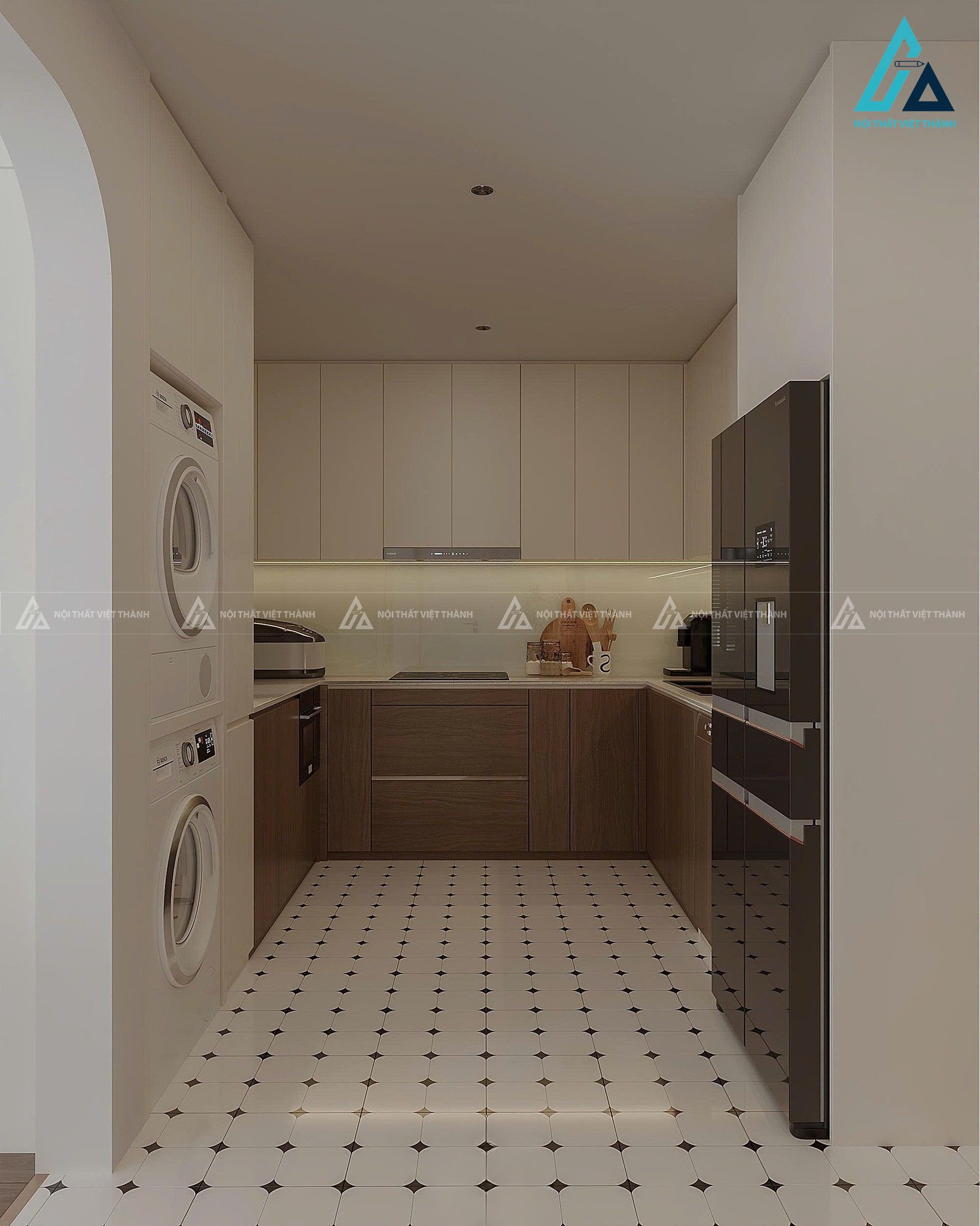 Thiết kế nội thất căn hộ chung cư anh Phong Rạch Giá Kiên Giang 6