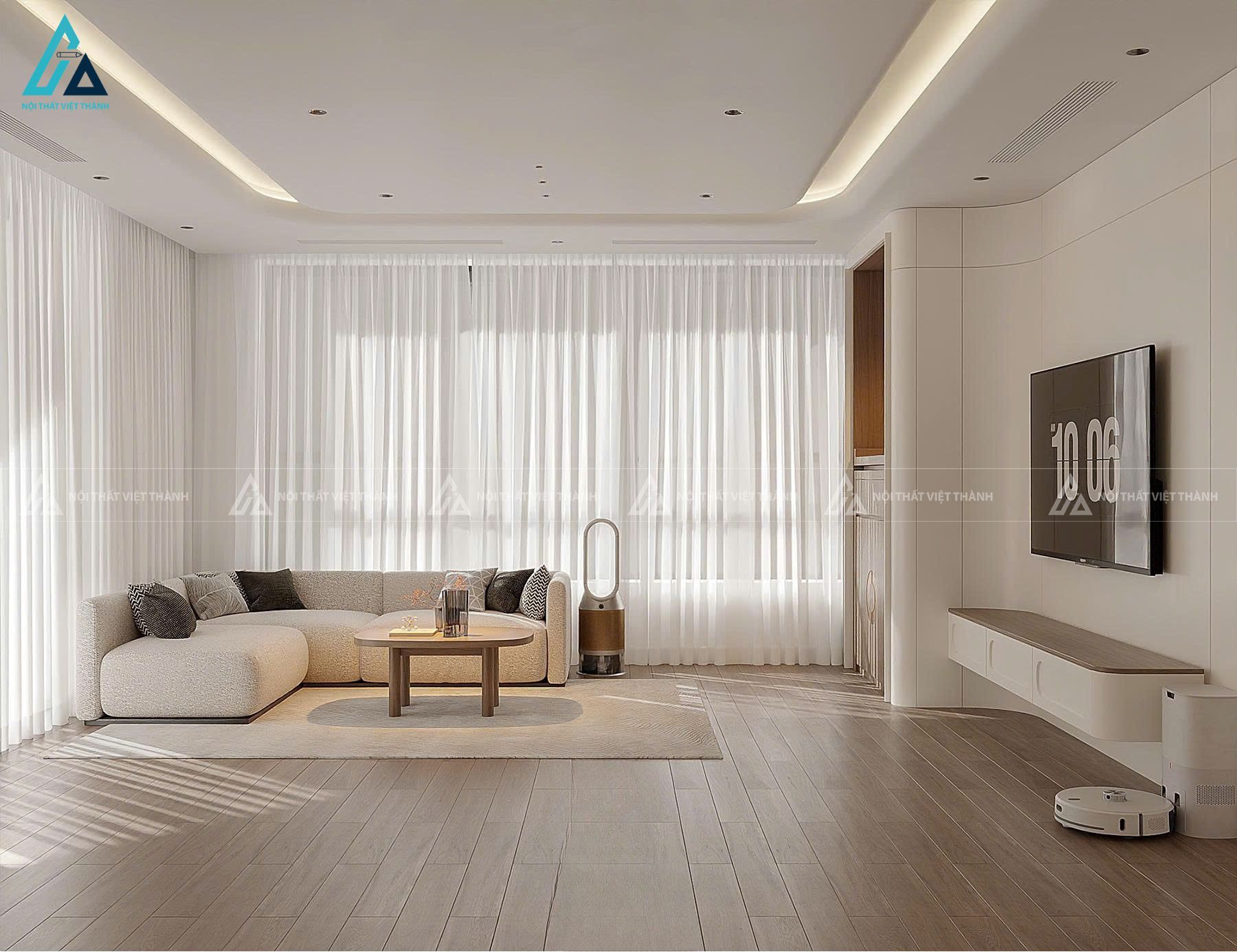 Thiết kế nội thất căn hộ chung cư anh Phong Rạch Giá Kiên Giang 3