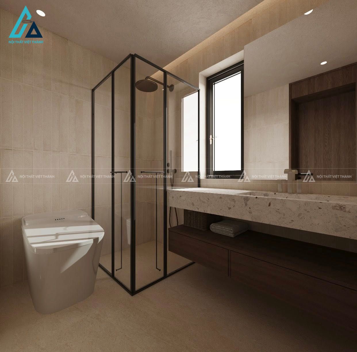 Thiết kế nội thất căn hộ chung cư anh Quốc Phan Thiết Bình Thuận 9