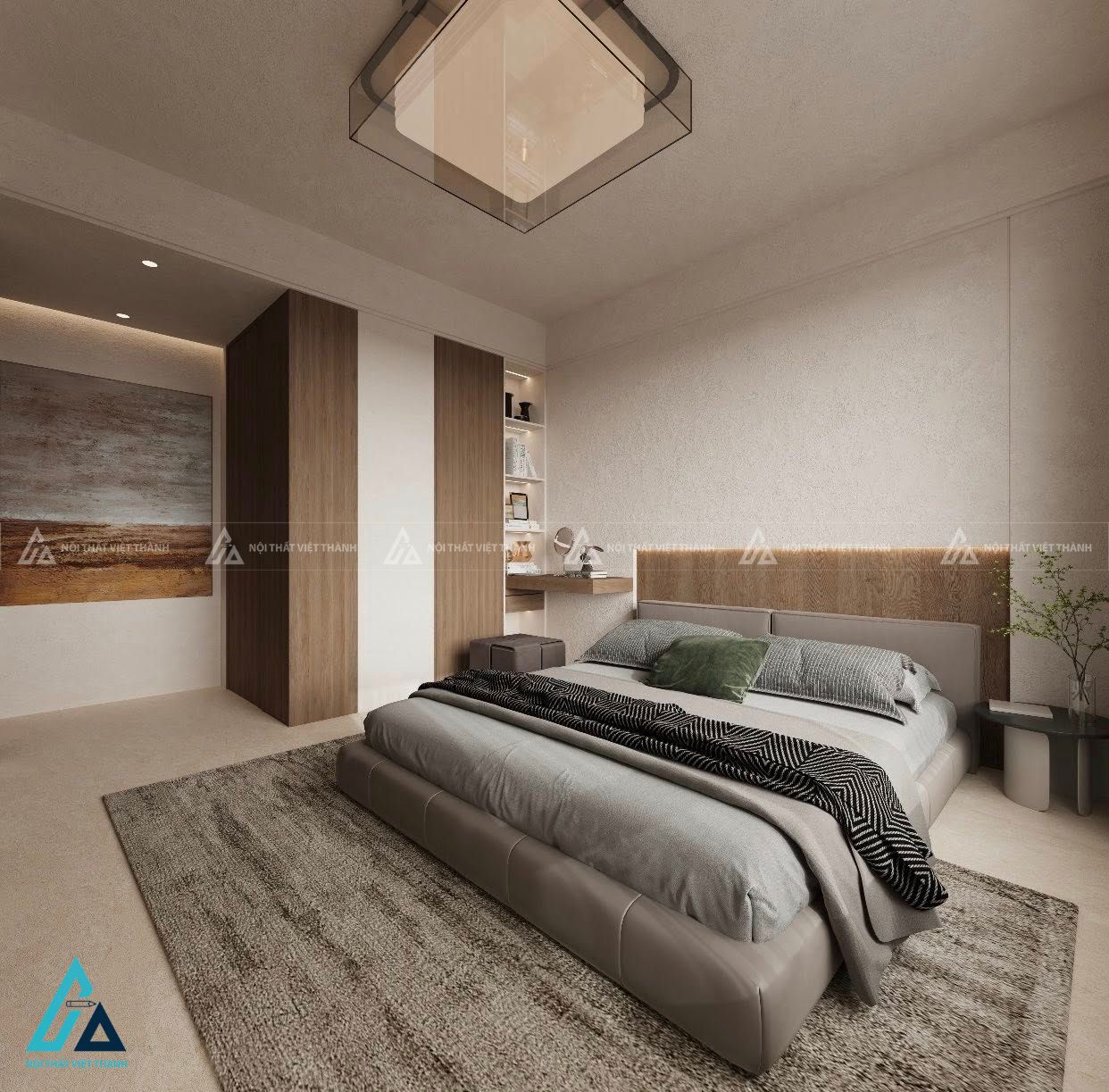 Thiết kế nội thất căn hộ chung cư anh Quốc Phan Thiết Bình Thuận 8