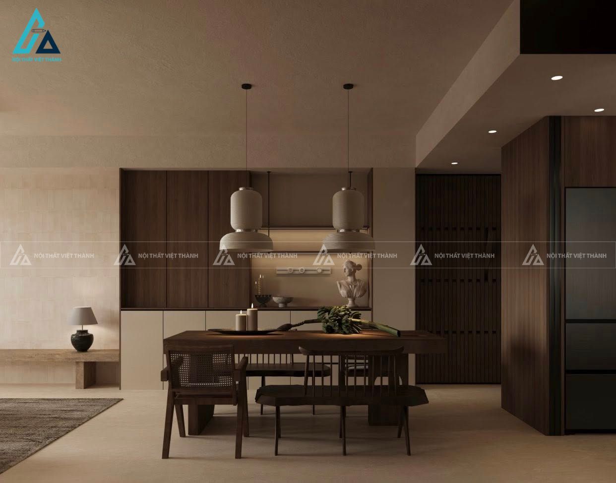 Thiết kế nội thất căn hộ chung cư anh Quốc Phan Thiết Bình Thuận 7