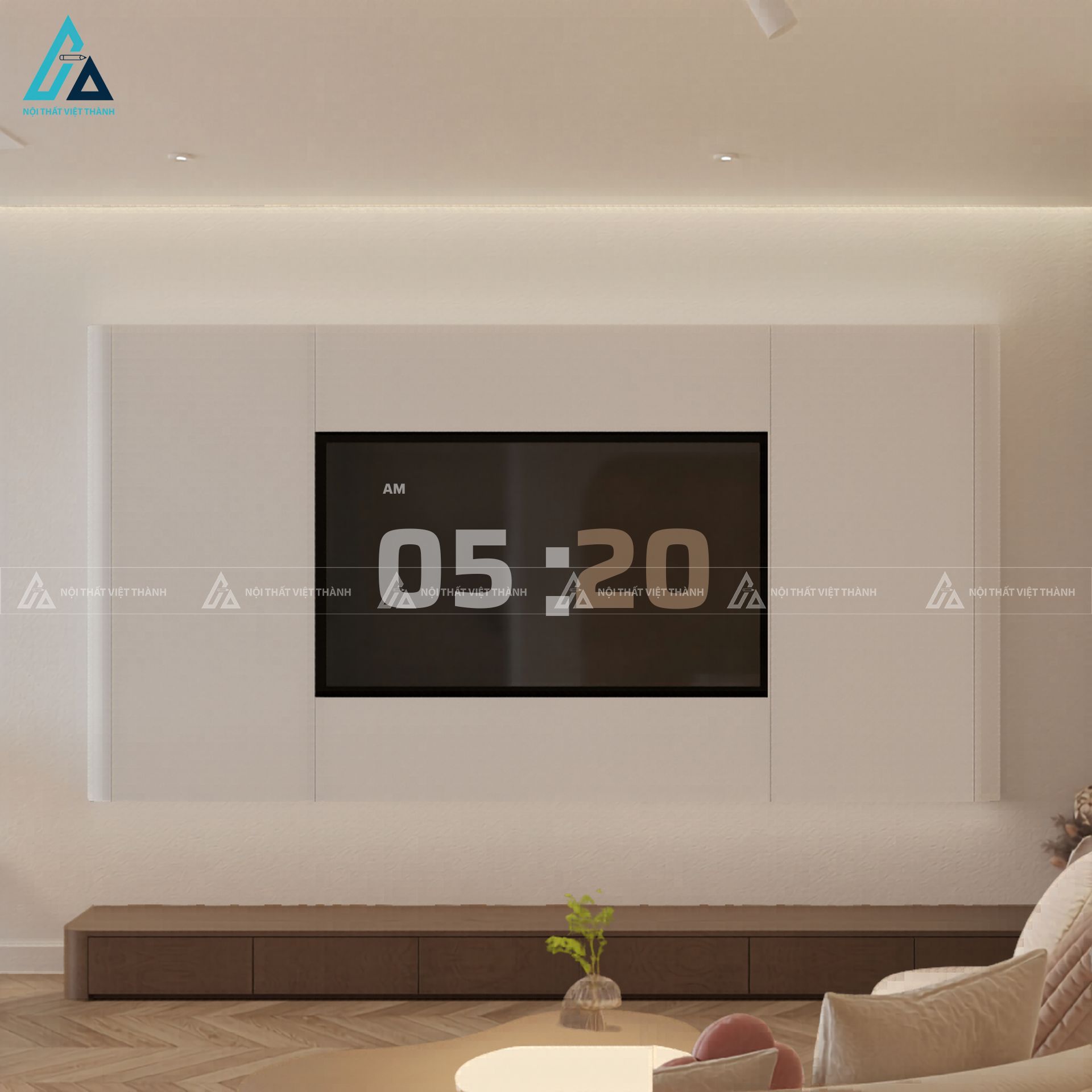 Thiết kế nội thất căn hộ chung cư chị Hiền Châu Đốc An Giang 7