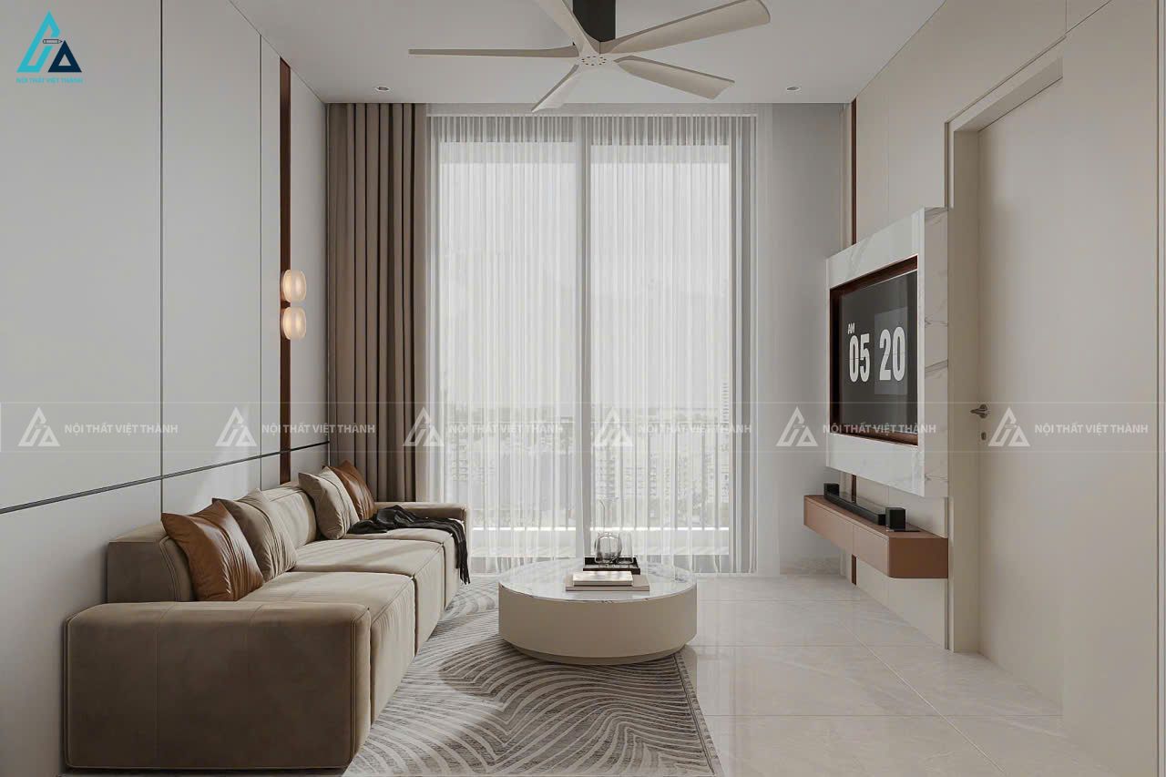 Thiết kế nội thất căn hộ chung cư chị Hảo Tân Triều Đồng Nai 2