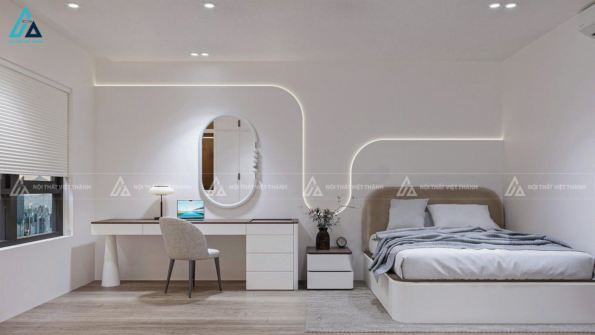 Thiết kế nội thất căn hộ chung cư chú Kiên Mỹ Tho Đồng Tháp 12
