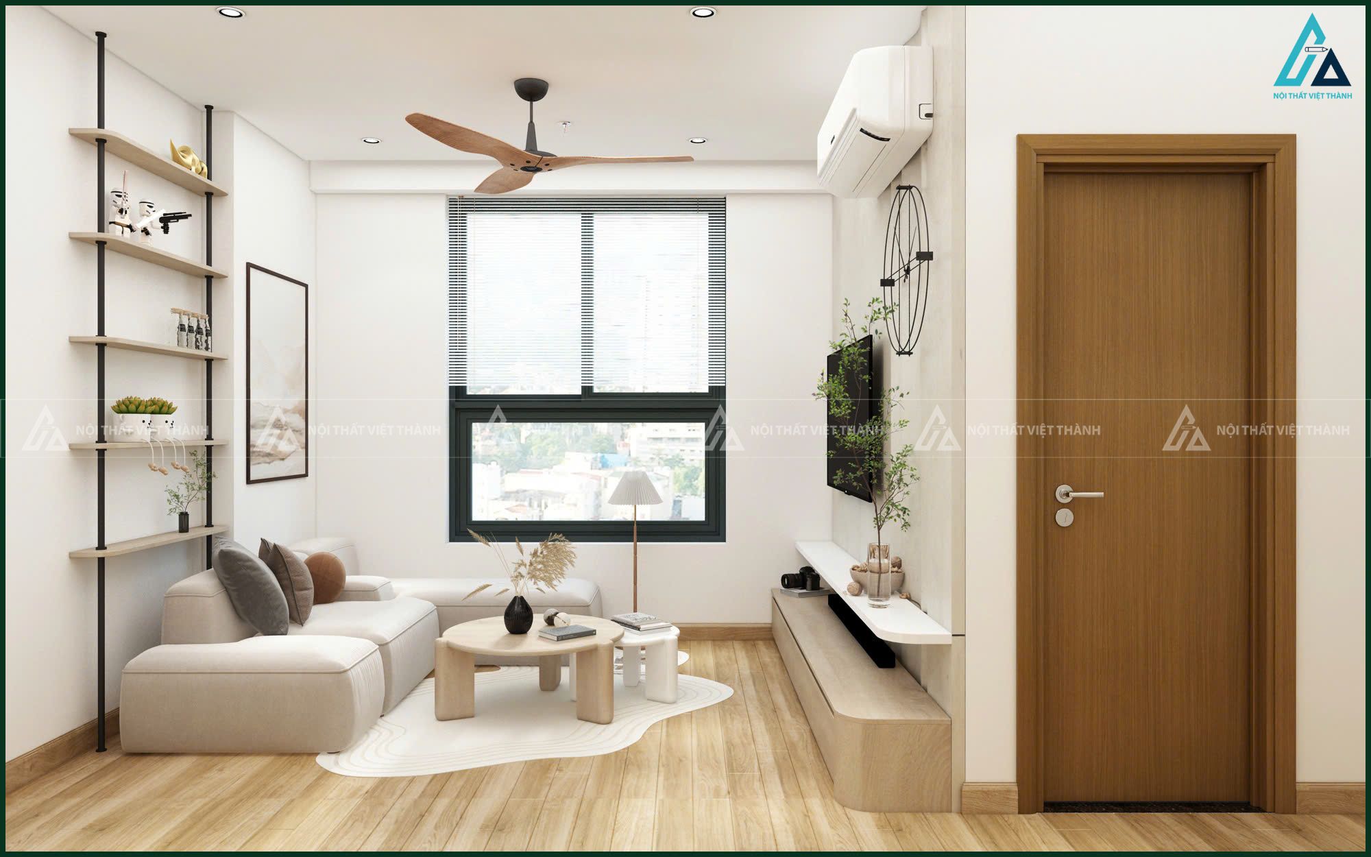 Thiết kế nội thất căn hộ chung cư chú Nghĩa Bến Cát Hồ Chí Minh 5