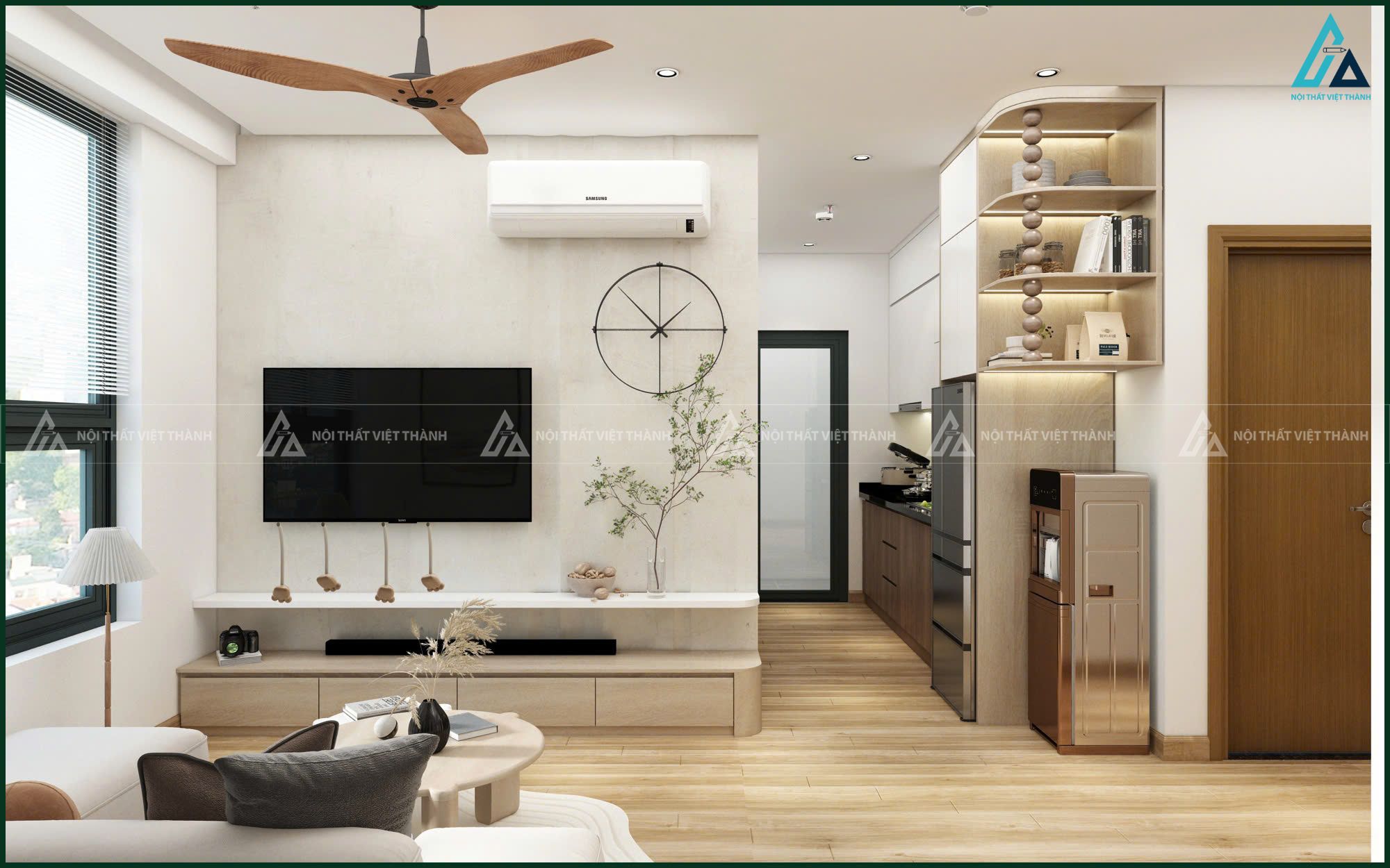 Thiết kế nội thất căn hộ chung cư chú Nghĩa Bến Cát Hồ Chí Minh 3