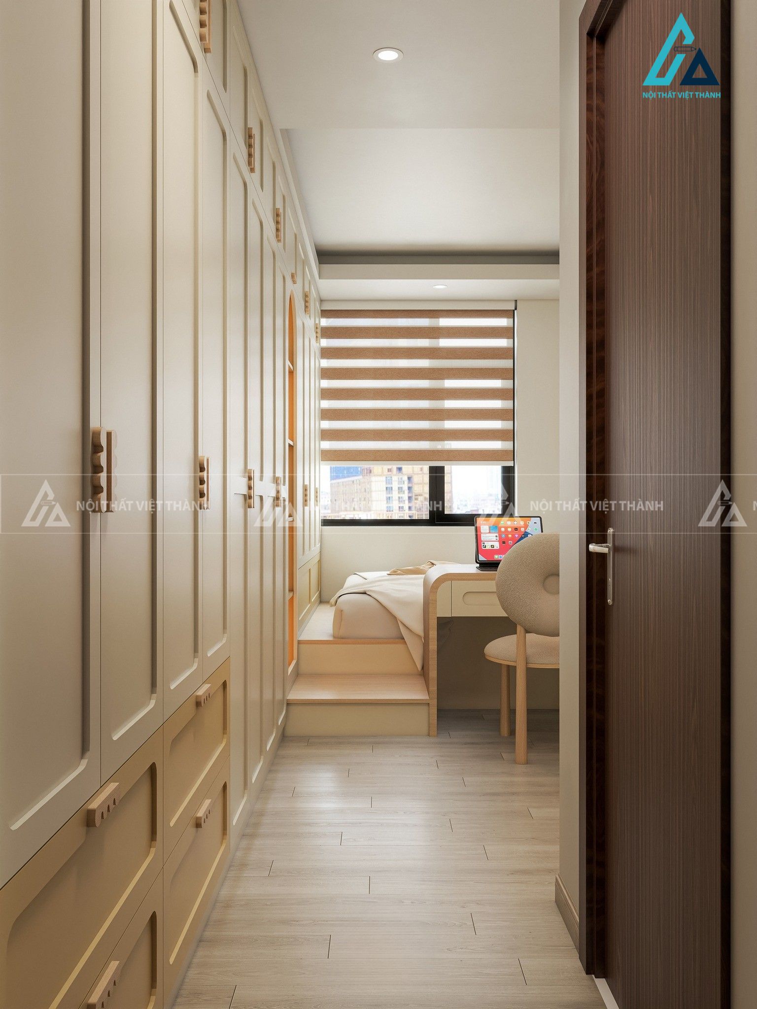 Thiết kế nội thất căn hộ chung cư chú Gia Bách Tân Long Hội Vĩnh Long 10