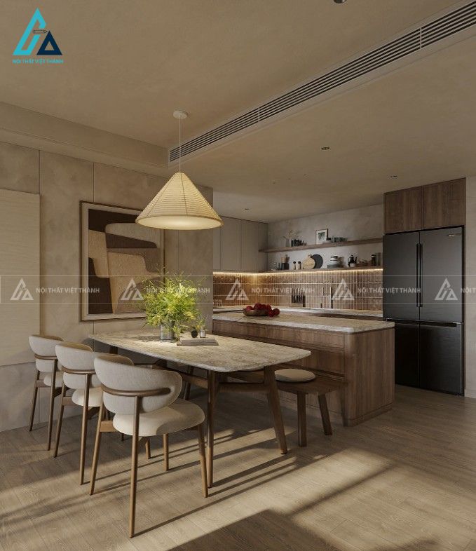 Thiết kế nội thất căn hộ chung cư cô Nhật Hạ Phú Quới Vĩnh Long 5