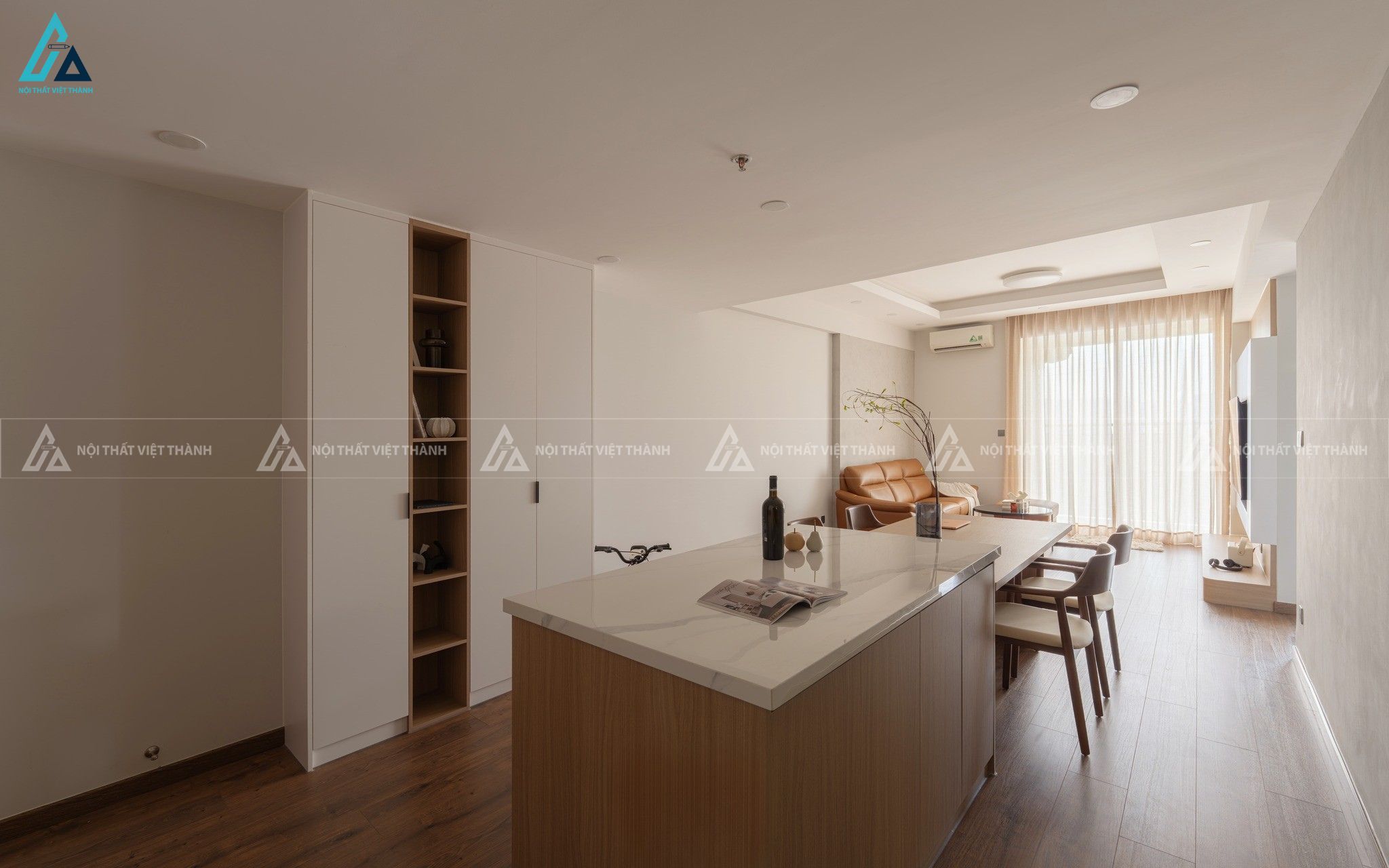 Thiết kế nội thất phòng bếp anh Hữu Tài Long Hồ Vĩnh Long 2