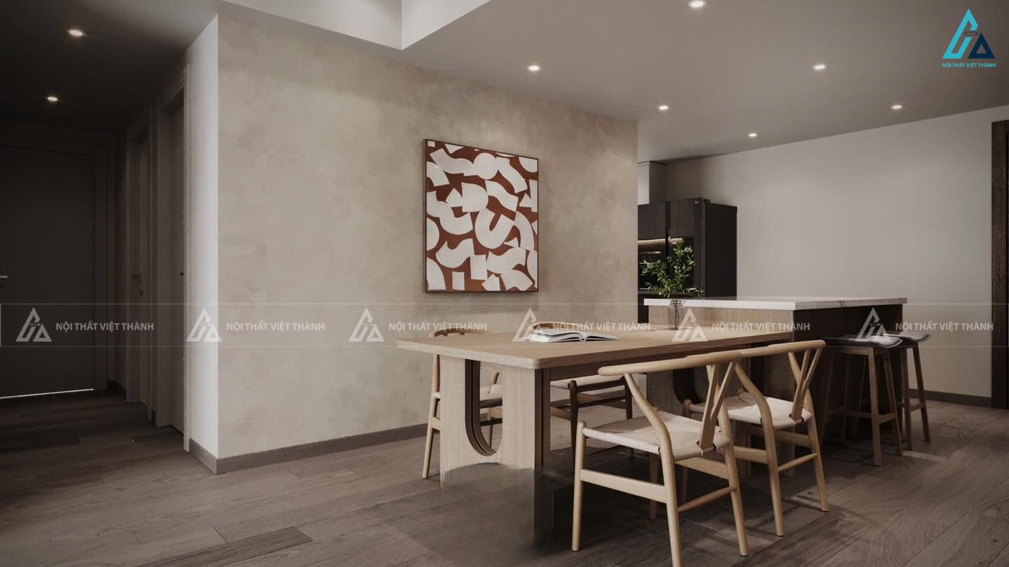 Thiết kế nội thất phòng bếp chị Kim Nhã Mộc Hóa Tây Ninh 6
