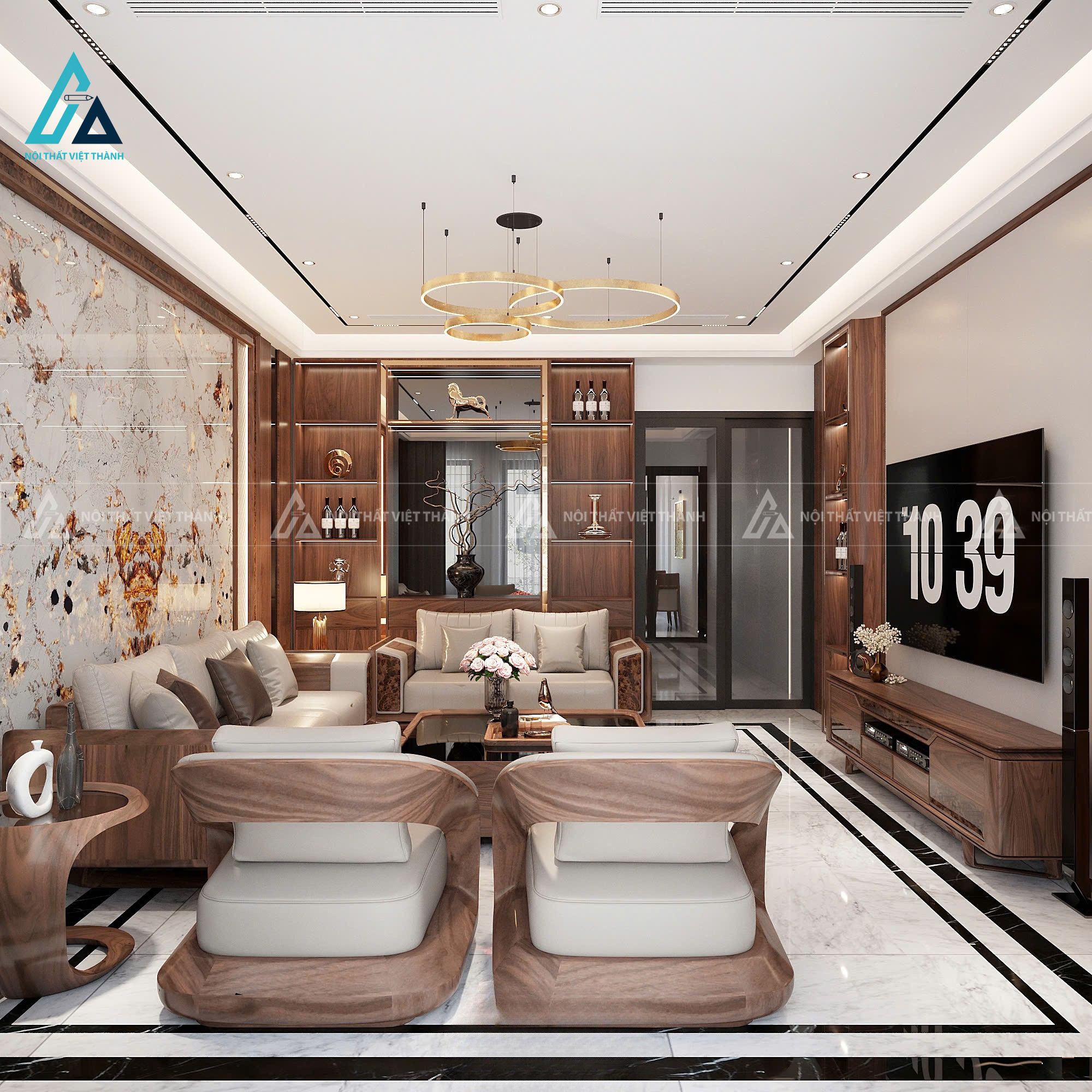 Thiết kế nội thất nhà phố anh Phan Mỹ Yên Tây Ninh 3