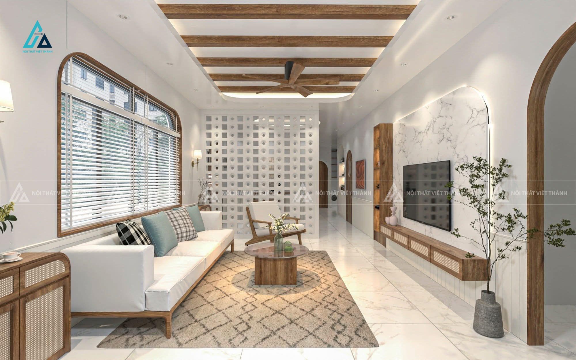 Thiết kế nội thất nhà phố chị Quỳnh My Hậu Nghĩa Tây Ninh 3