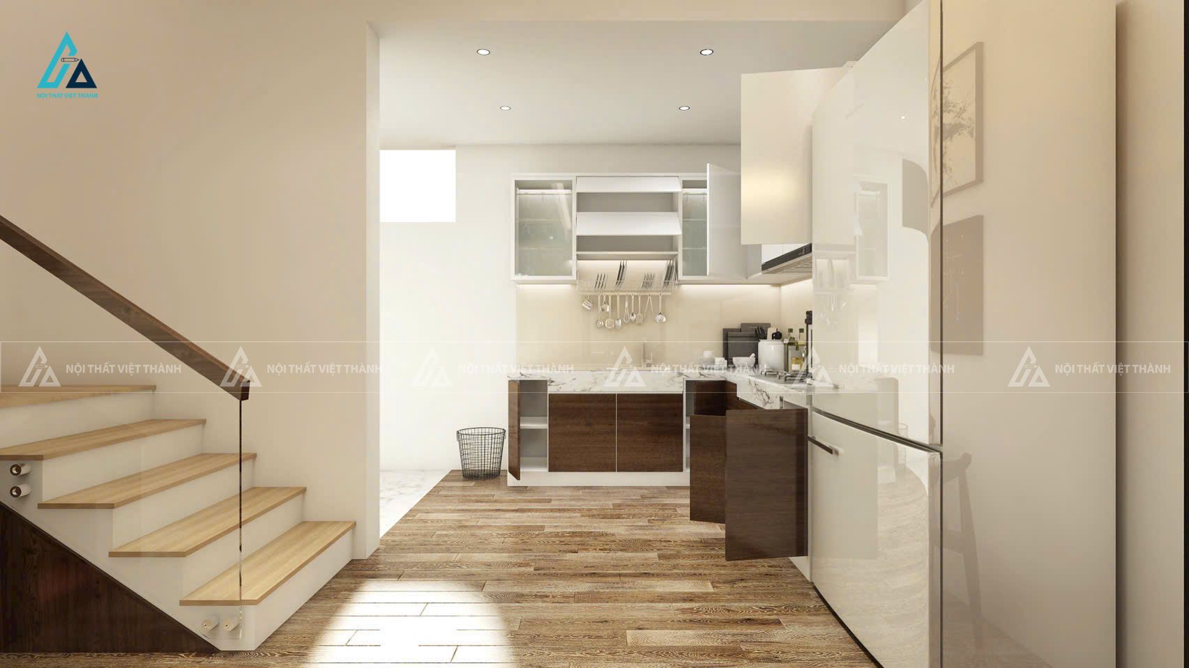 Thiết kế nội thất nhà phố chị Vy An Khánh Hồ Chí Minh 3