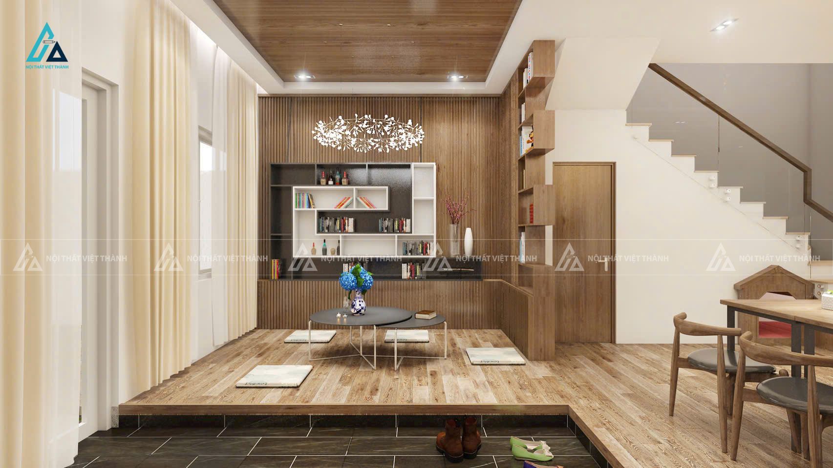 Thiết kế nội thất nhà phố chị Vy An Khánh Hồ Chí Minh 2