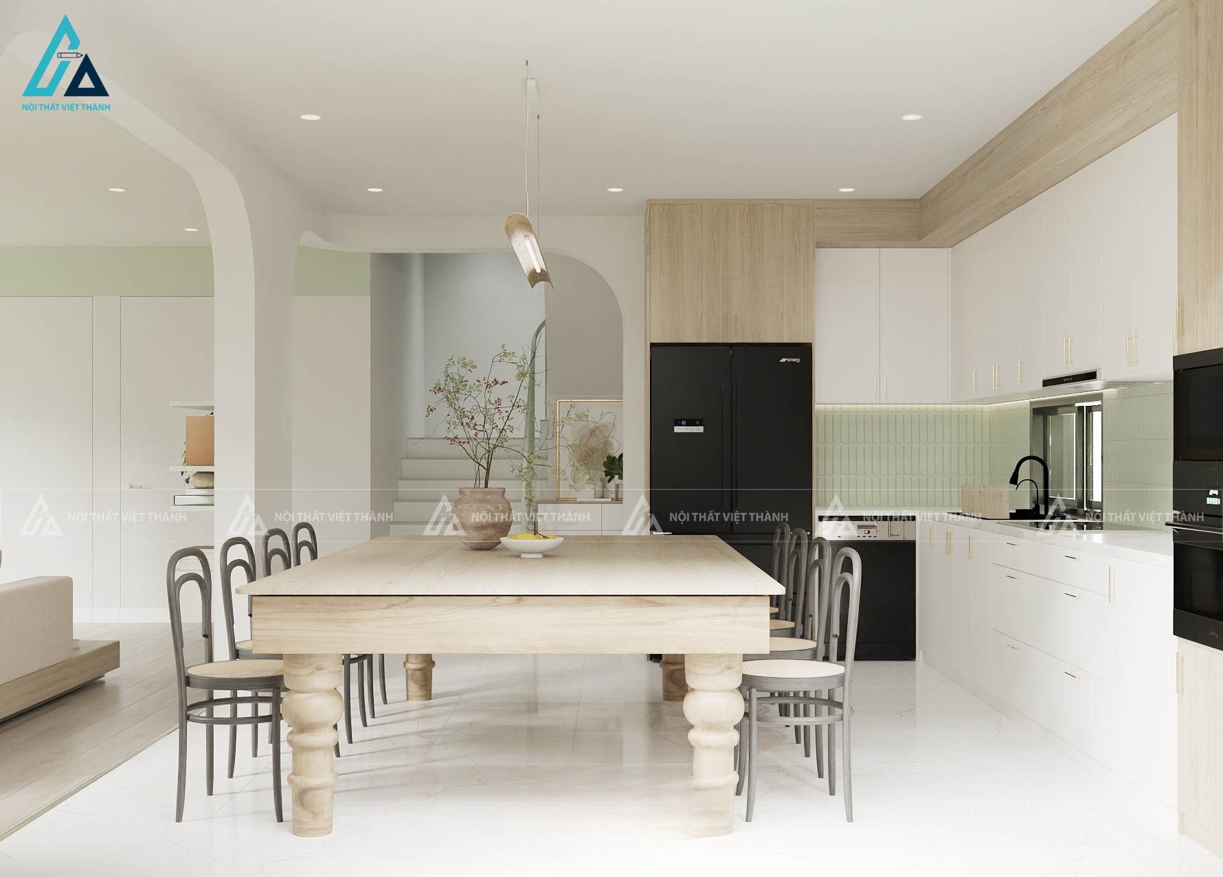 Thiết kế nội thất nhà phố chị Kim Duyên Vĩnh Lộc Hồ Chí Minh 3