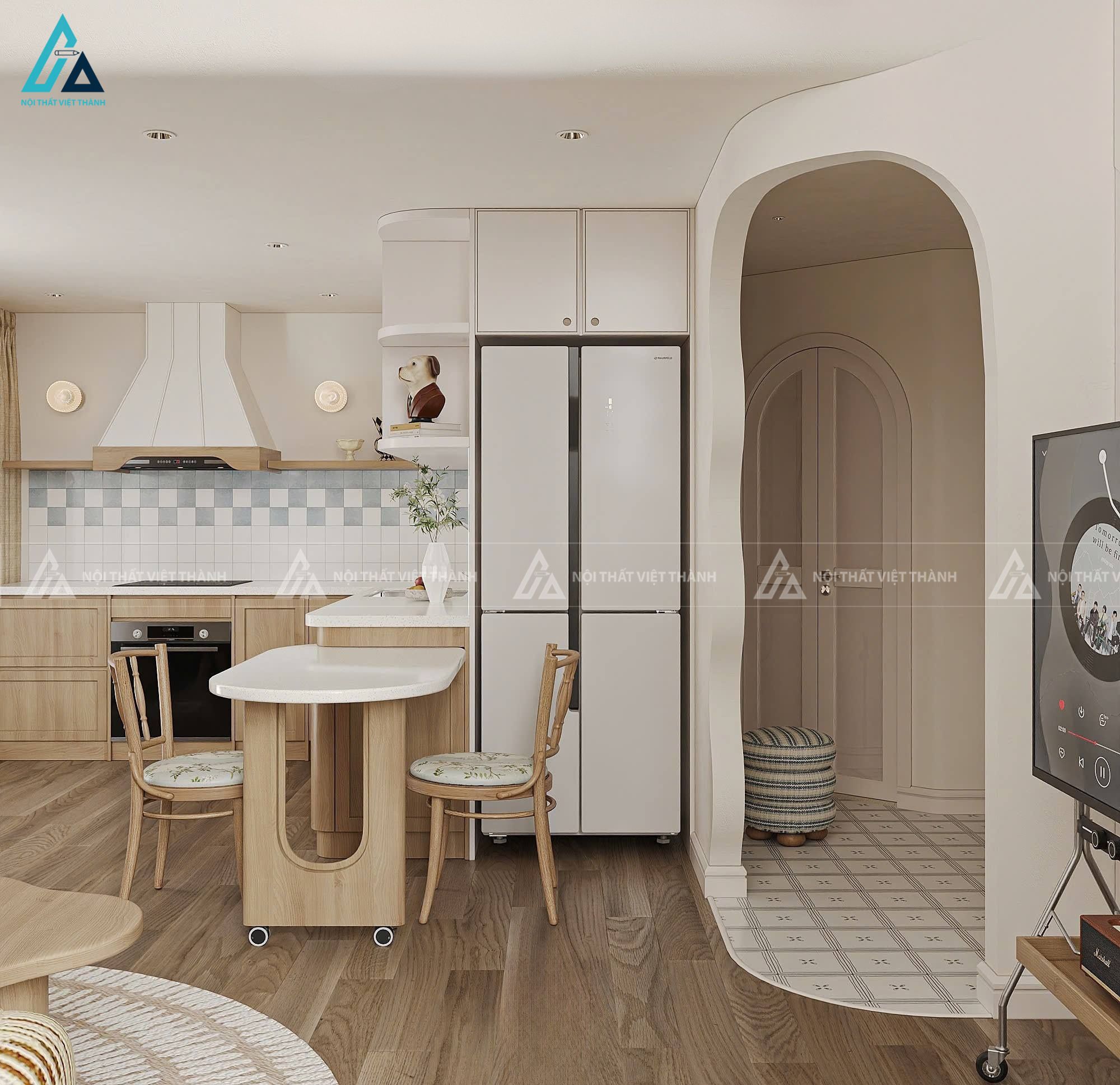 Thiết kế nội thất nhà phố chị Mỹ Liên Thống Nhất Đồng Nai 8