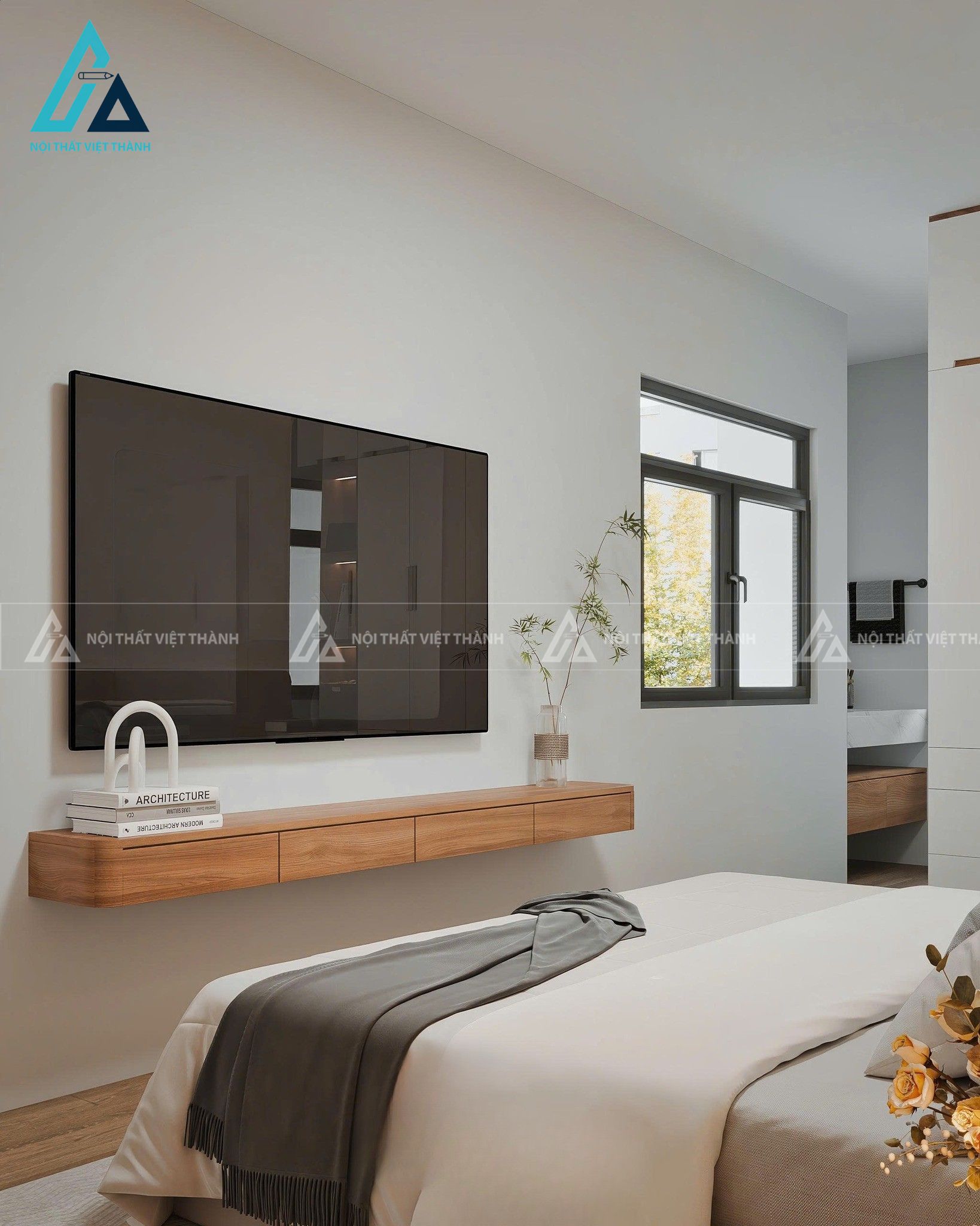 Thiết kế nội thất nhà phố chú Thành Hậu Nghĩa Tây Ninh 11