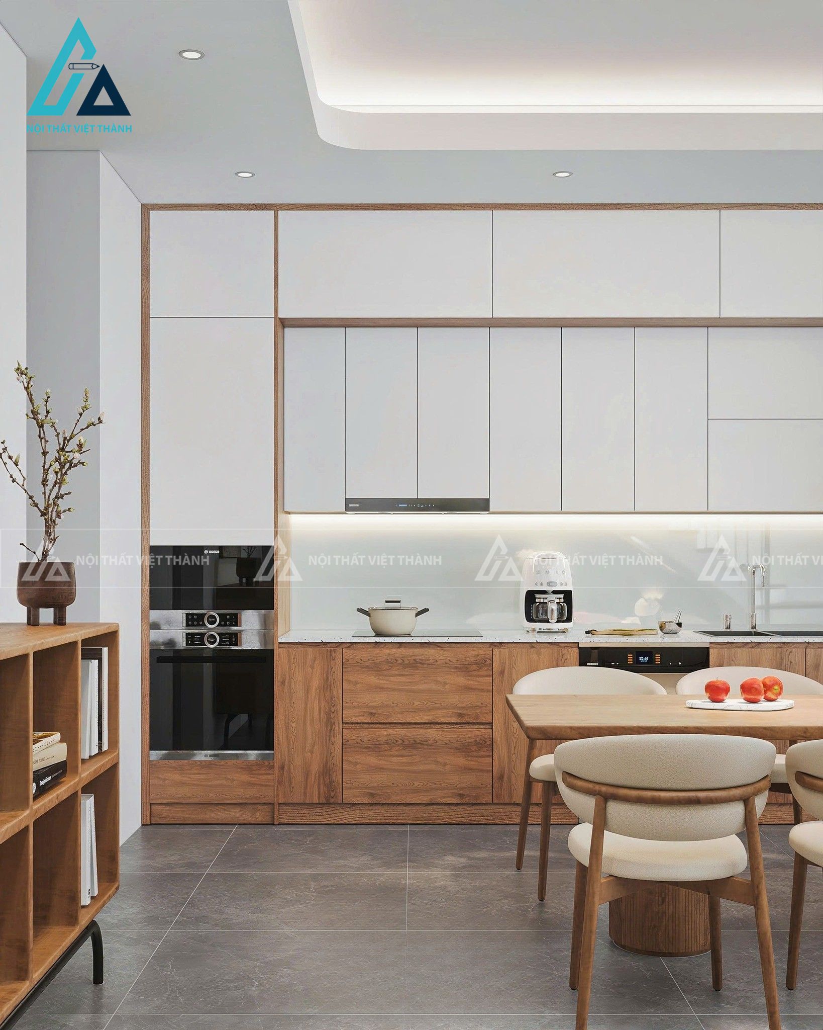 Thiết kế nội thất nhà phố chú Thành Hậu Nghĩa Tây Ninh 7