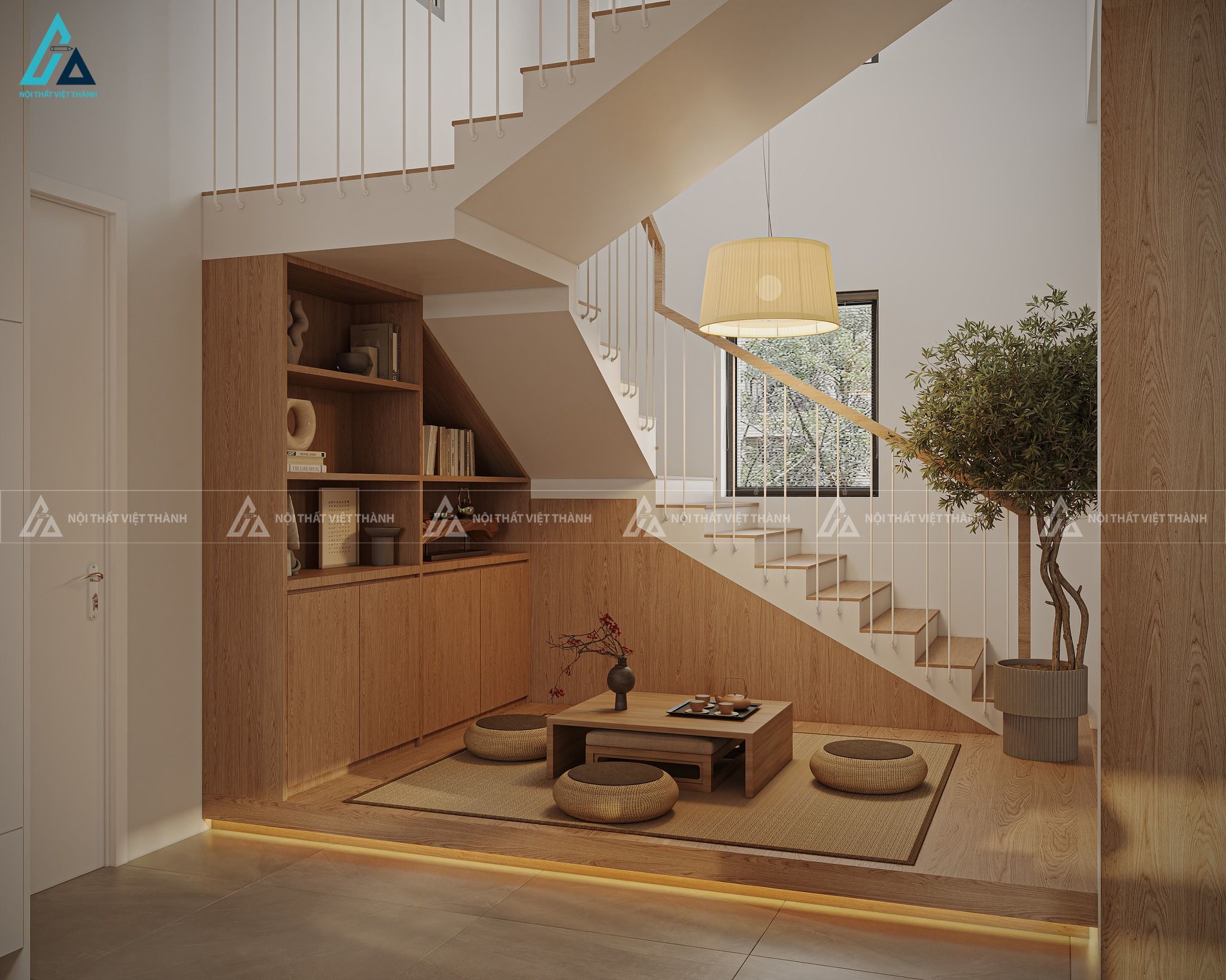 Thiết kế nội thất nhà phố chú Thành Luận Đức Huệ Tây Ninh 11