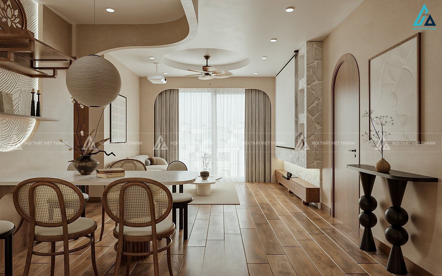 Thiết kế nội thất nhà phố chú Yên Trung Thành Vĩnh Long 1