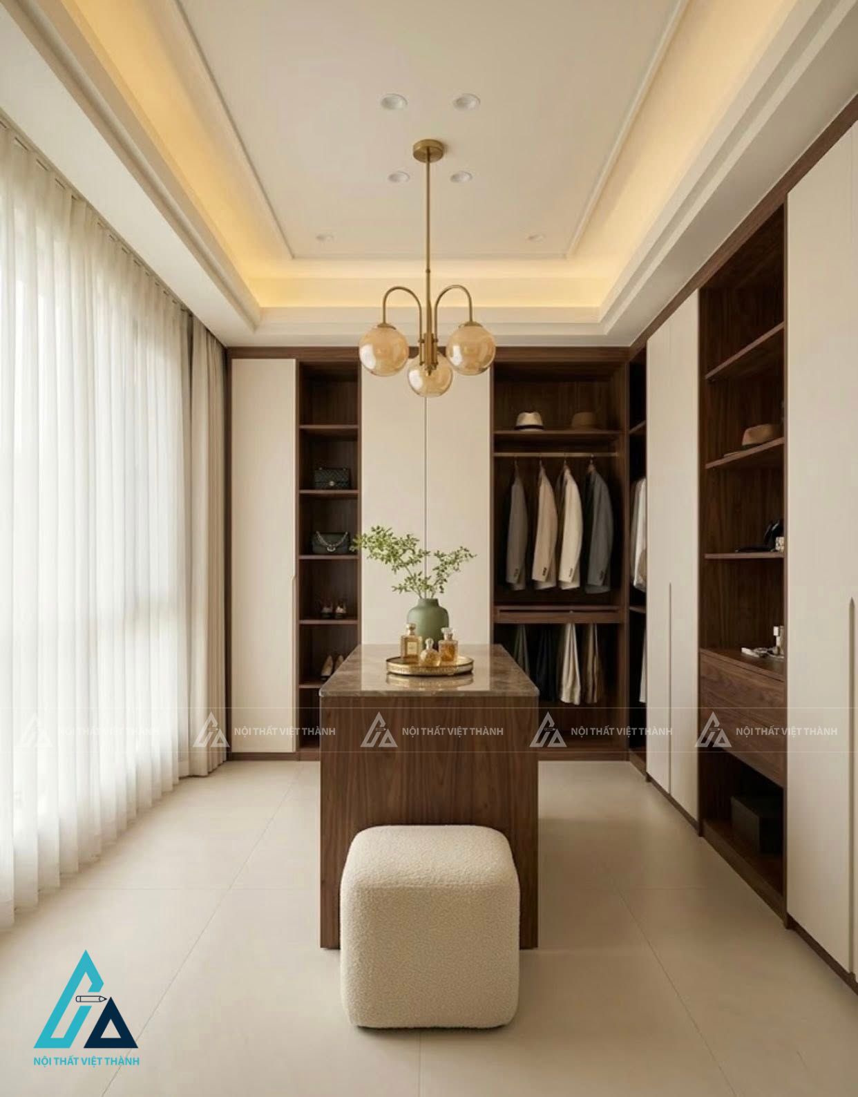 Thiết kế nội thất nhà phố cô Ngân Châu Pha Hồ Chí Minh 5