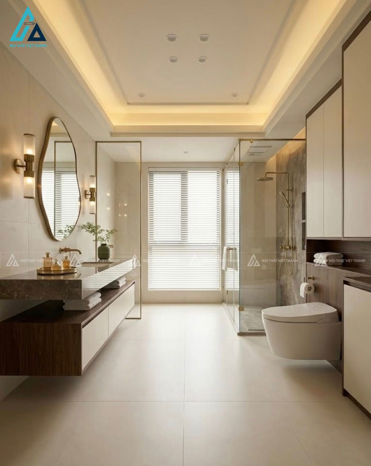 Thiết kế nội thất nhà phố cô Ngân Châu Pha Hồ Chí Minh 6