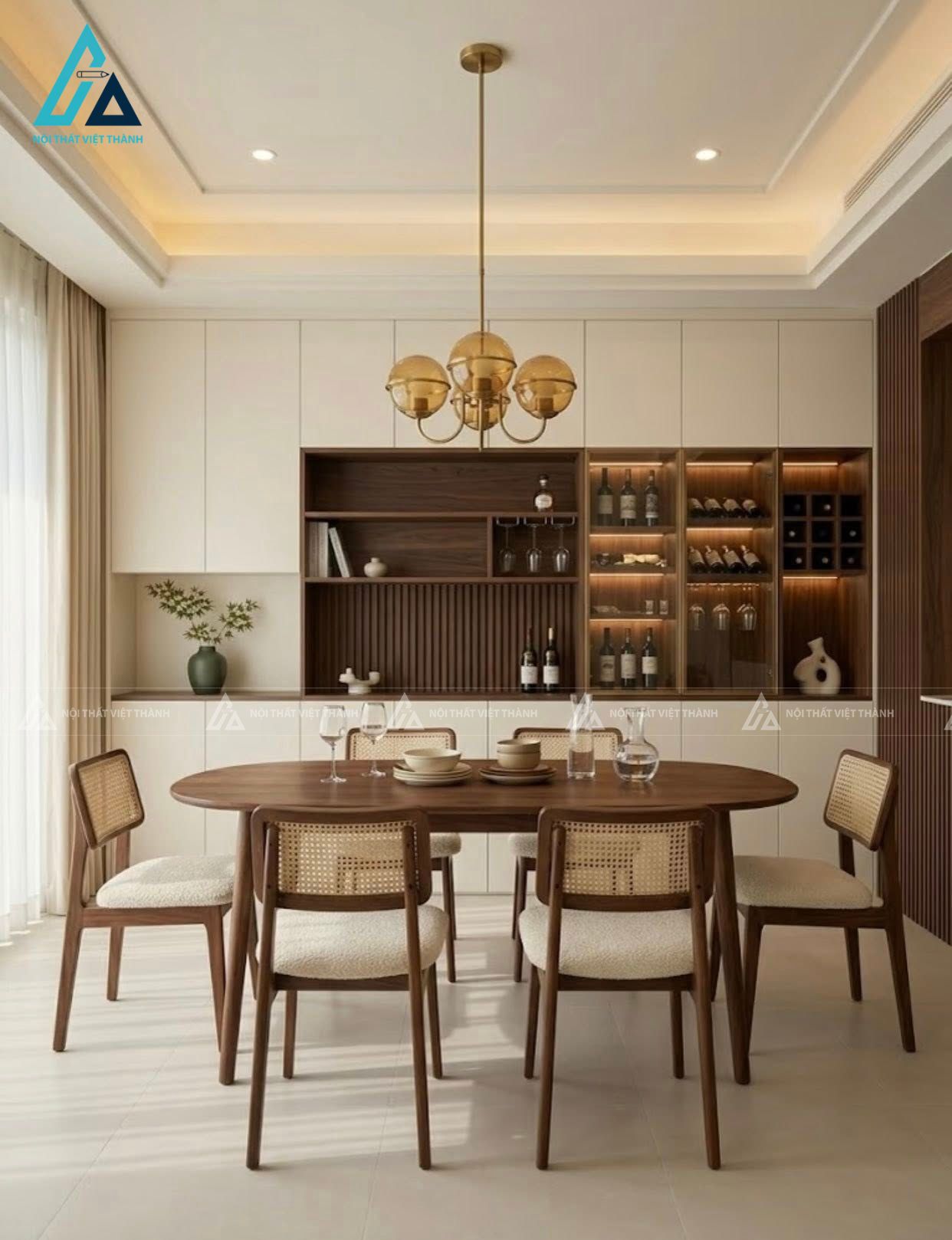 Thiết kế nội thất nhà phố cô Ngân Châu Pha Hồ Chí Minh 3