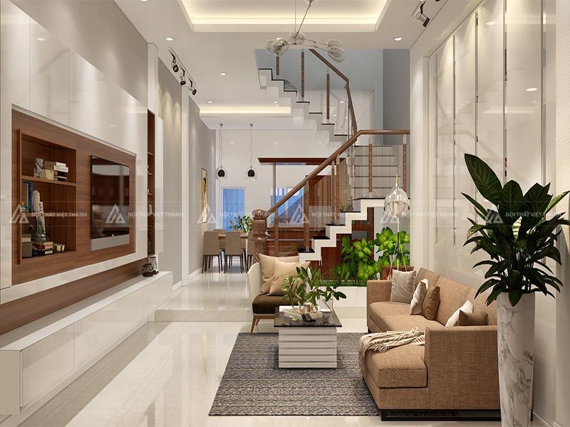 Nội thất phòng khách nhà phố diện tích nhỏ