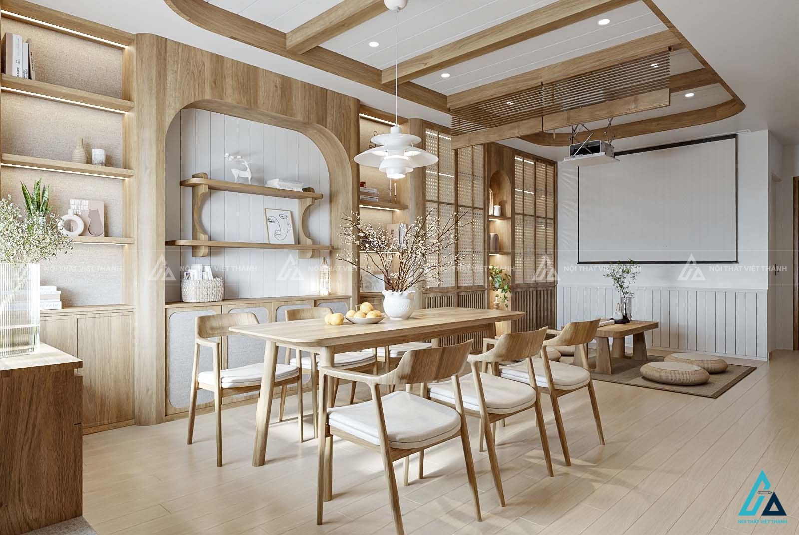 Thiết kế nội thất phòng bếp chung cư chị Hân Đông Thạnh Hồ Chí Minh 3
