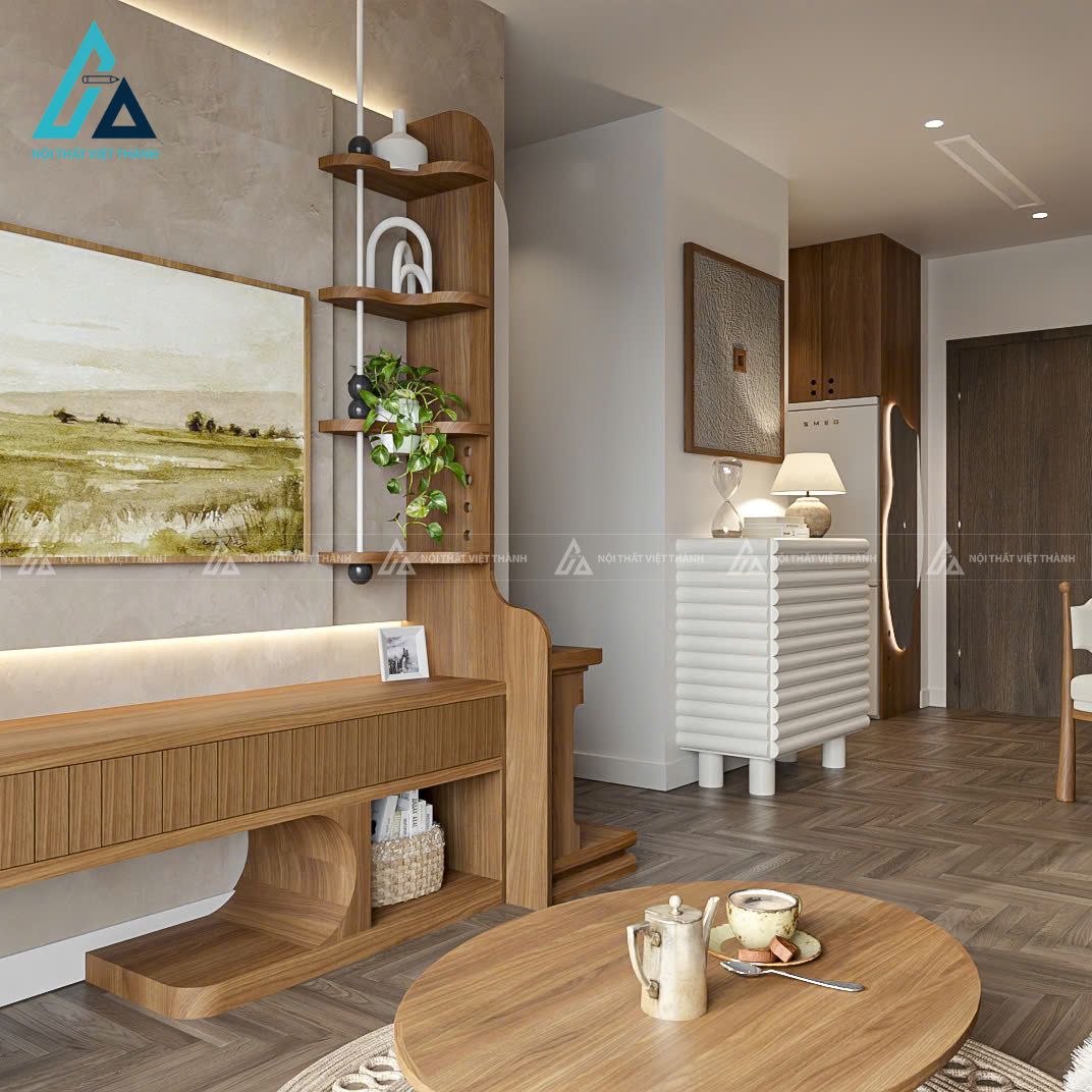 Thiết kế nội thất phòng khách chị Nhiên Thủ Dầu Một Bình Dương 2